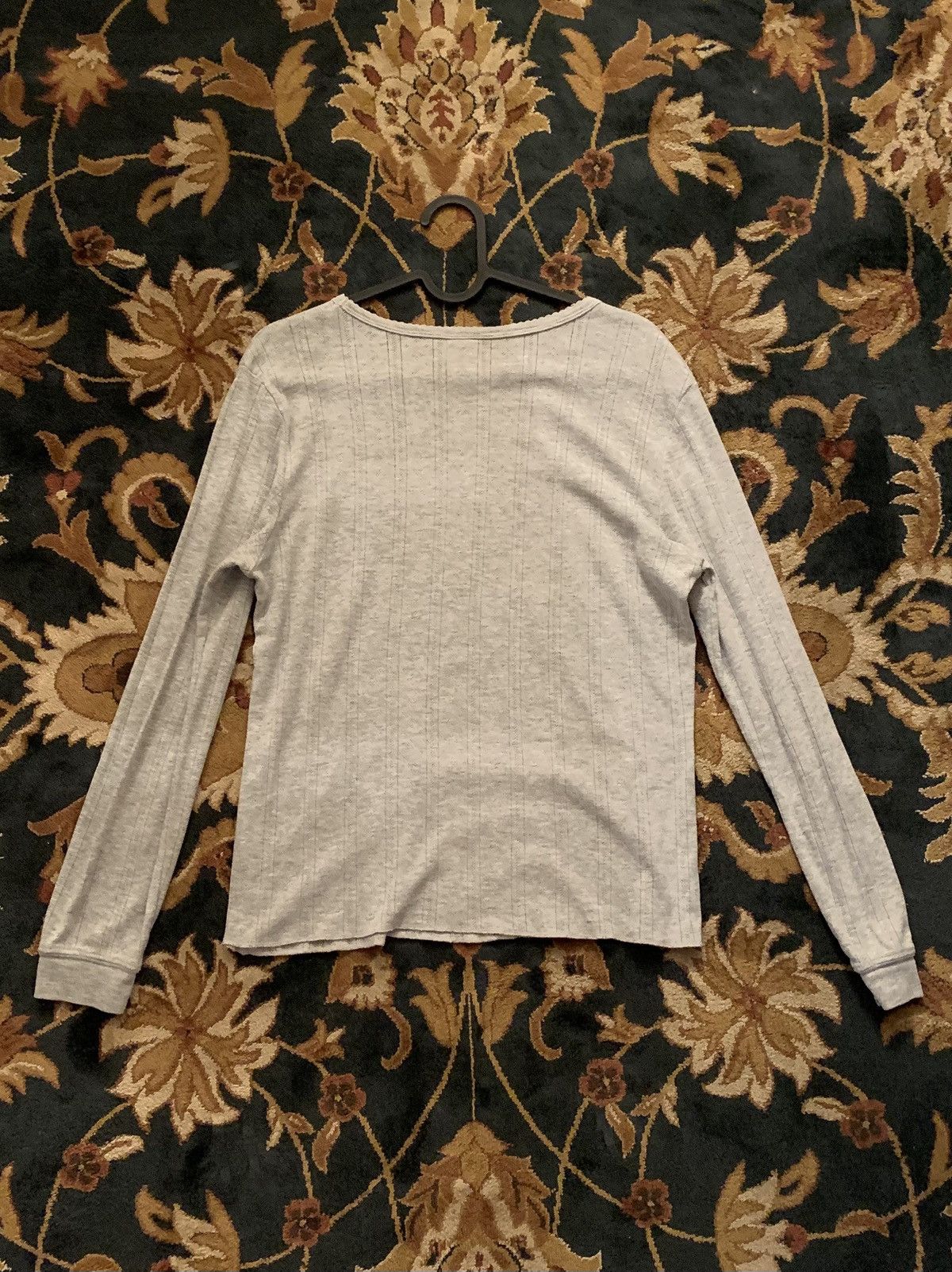 Sonoma Vintage Y2K Sonoma Life+Style Grey Women's Long Sleeve Shirt Size M / US 6-8 / IT 42-44 - 2 Thumbnail