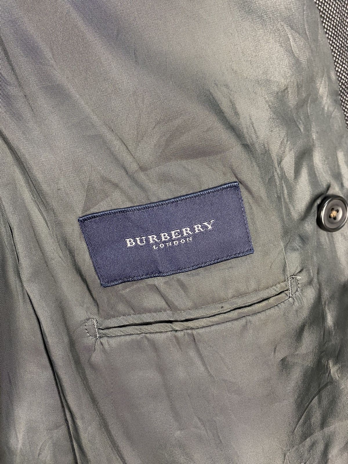 Burberry Vintage Burberry London Double Breasted Blazer Size US M / EU 48-50 / 2 - 9 Thumbnail