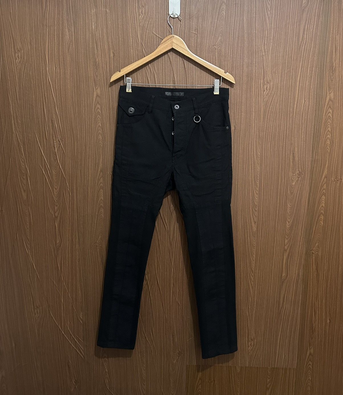 image of Ss12 Edge Julius 7 Tailored Pants in Black, Men's (Size 30)