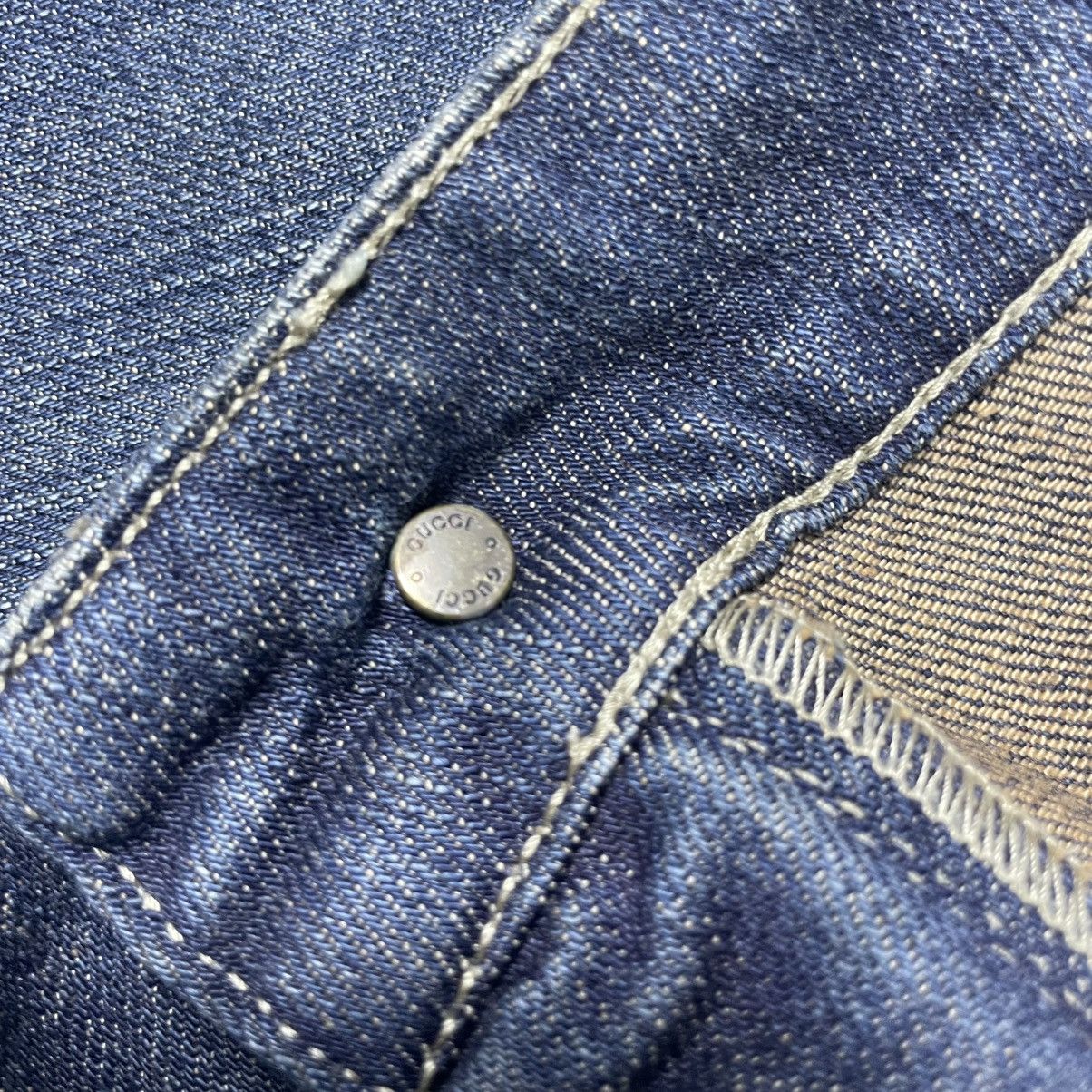 Gucci GUCCI DENIM PANTS BY FRIDA GIANNINI Size 27" / US 4 / IT 40 - 10 Thumbnail
