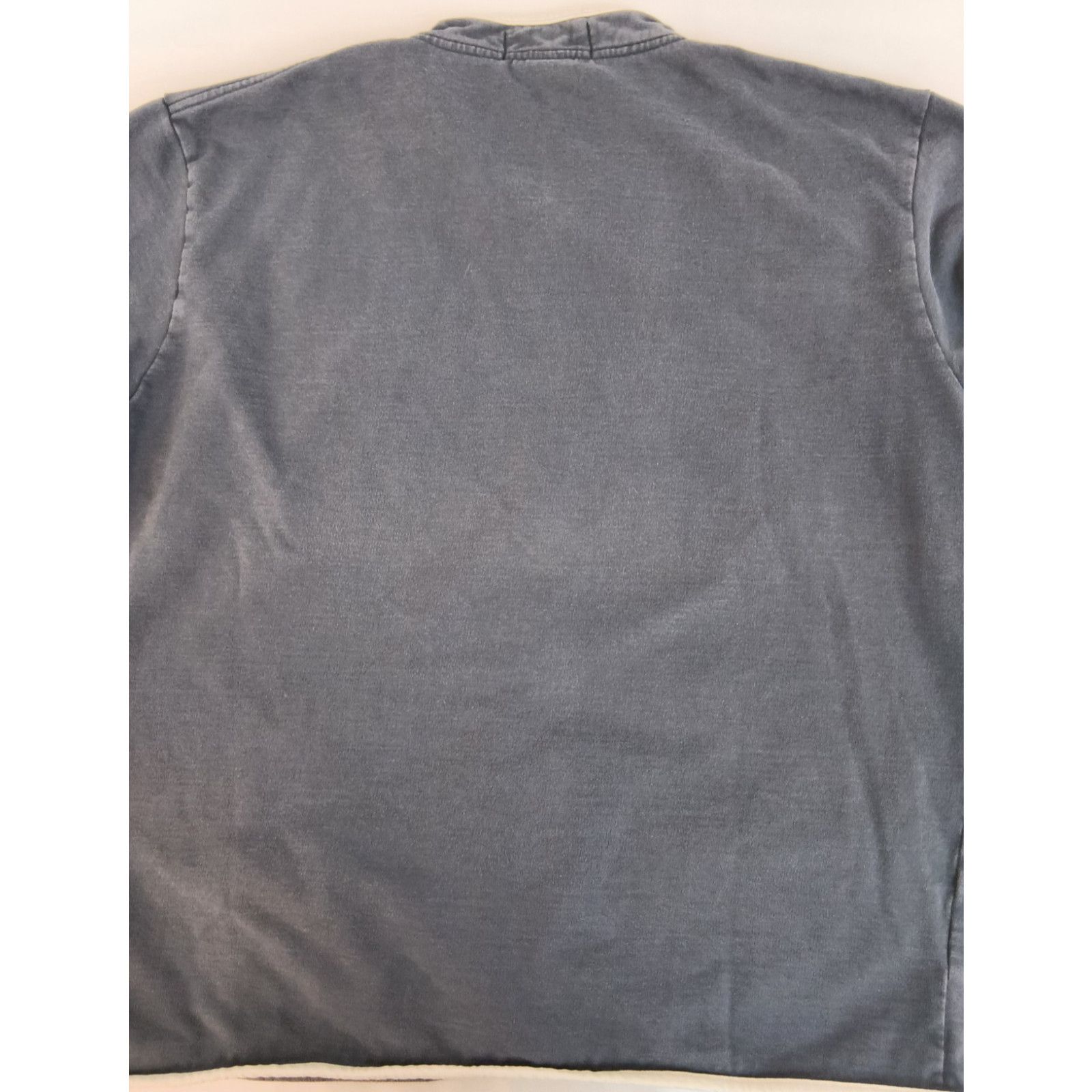 Ralph Lauren RRL Ralph Lauren Zip Sweatshirt Women's L Blue/White Cotton Size L / US 10 / IT 46 - 7 Thumbnail