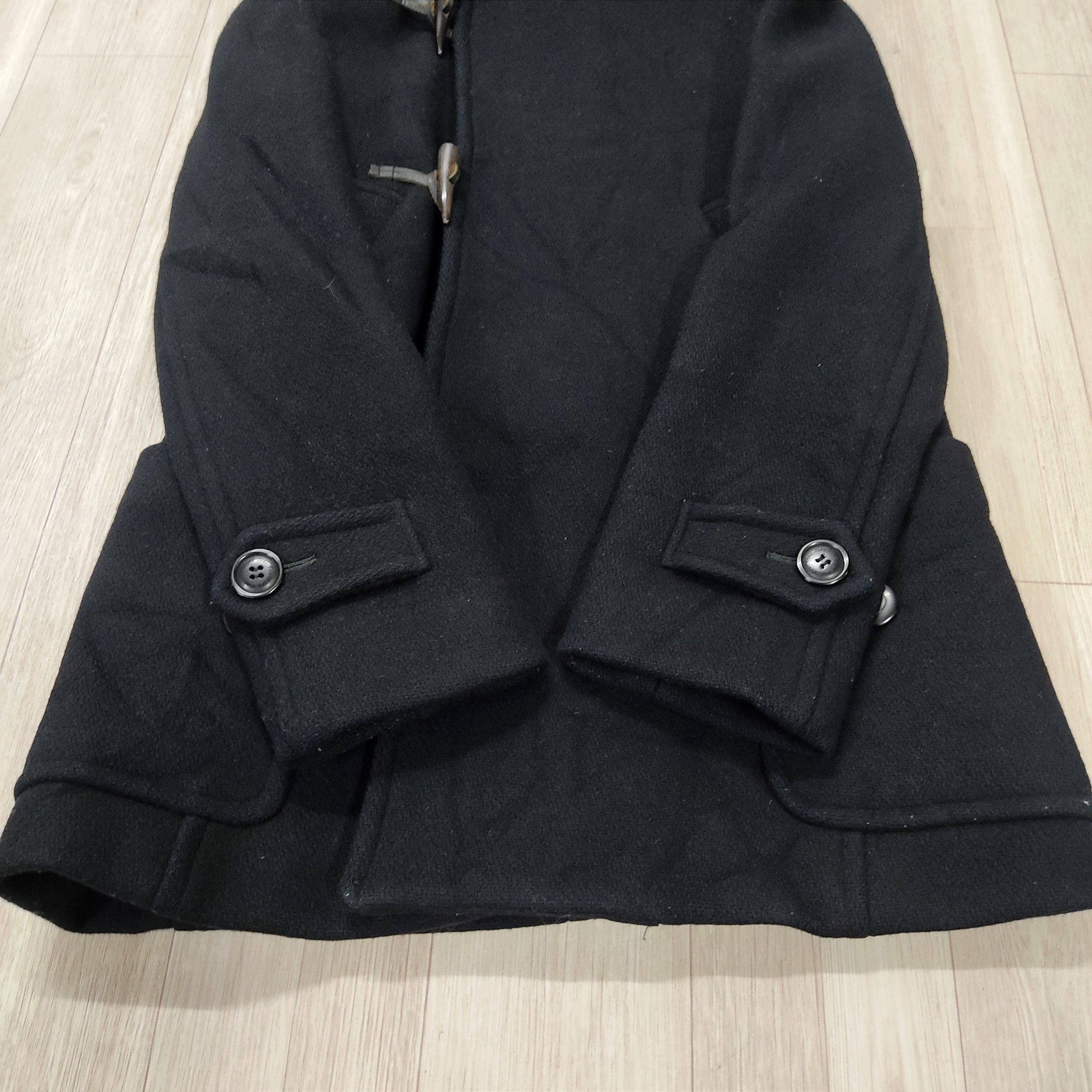 Beauty Beast SUNAO KUWAHARA Fur Hooded Wool Duffle Coat Size S / US 4 / IT 40 - 7 Thumbnail