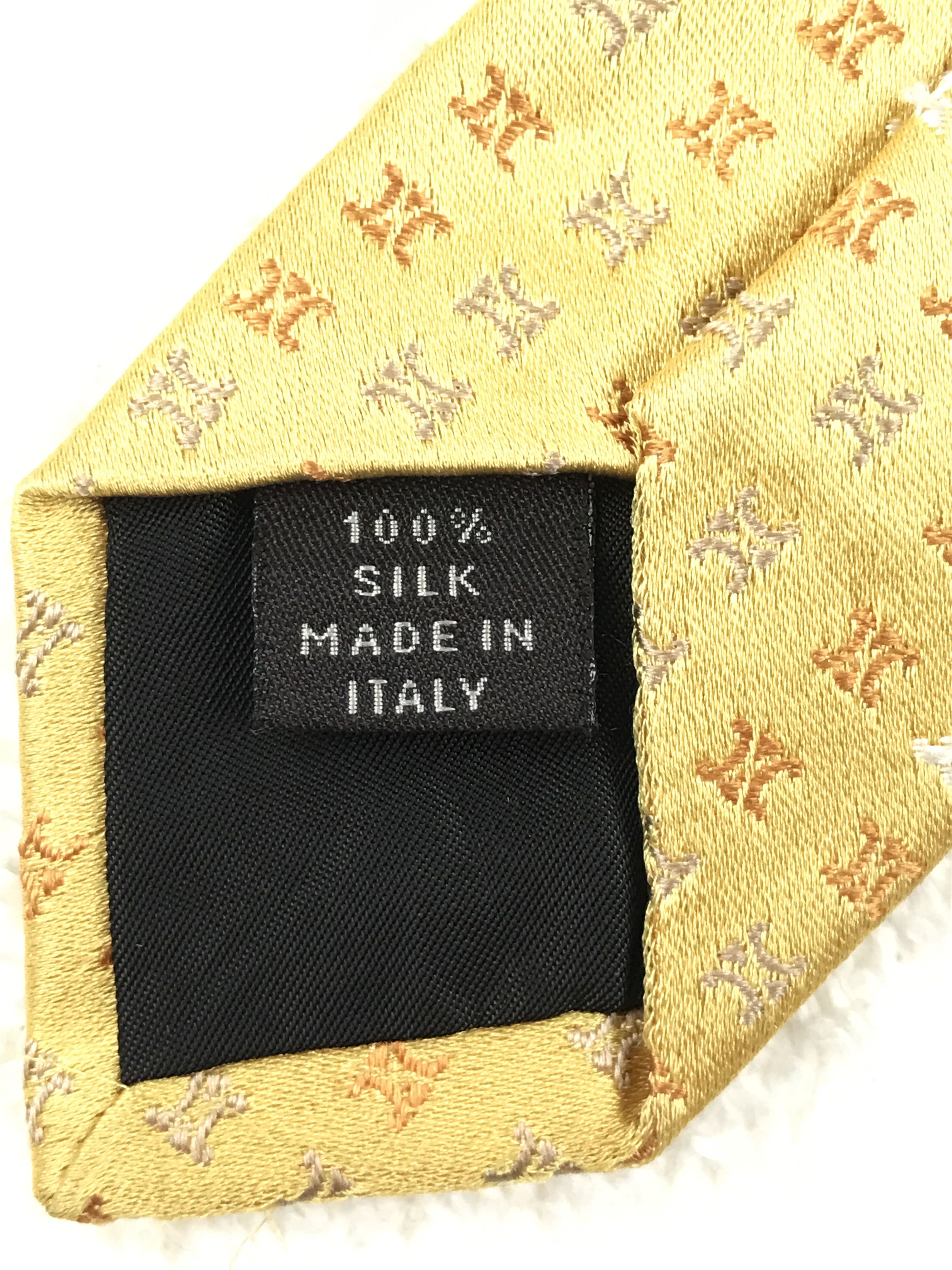 Celine Vintage Celine Monogram Silk Necktie Size ONE SIZE - 6 Thumbnail