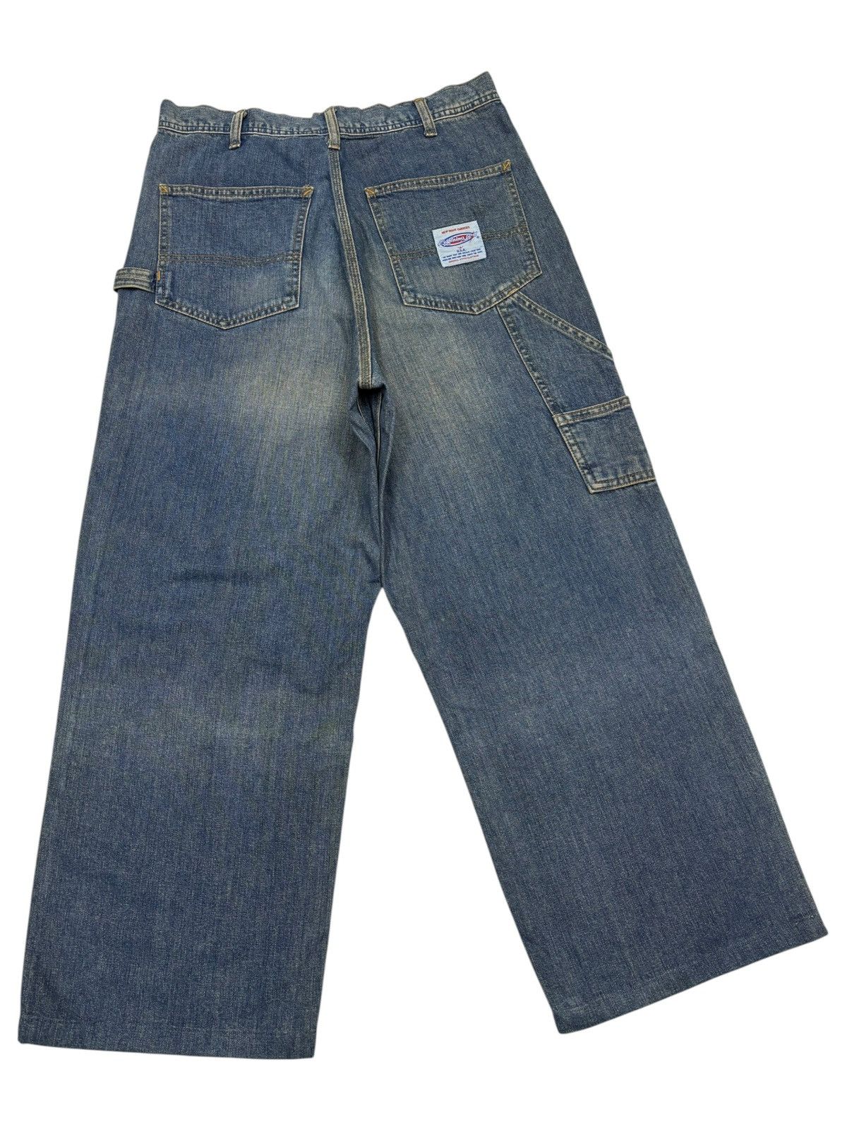 Undercover LIGHTNING BOLT BAGGY CARPENTER DENIM JEANS Size US 32 / EU 48 - 3 Thumbnail