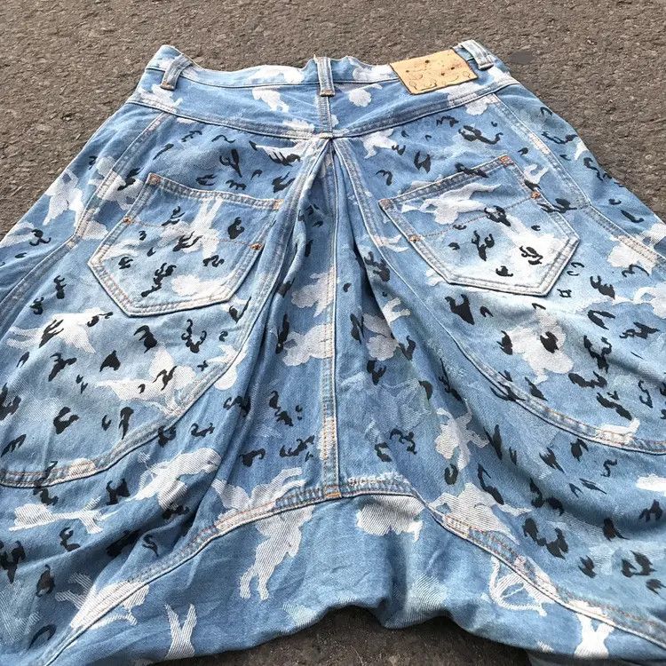 Issey Miyake Frapbois Issey Miyake Crop Cupid Angel Sarouel Pants Size US 30 / EU 46 - 4 Thumbnail