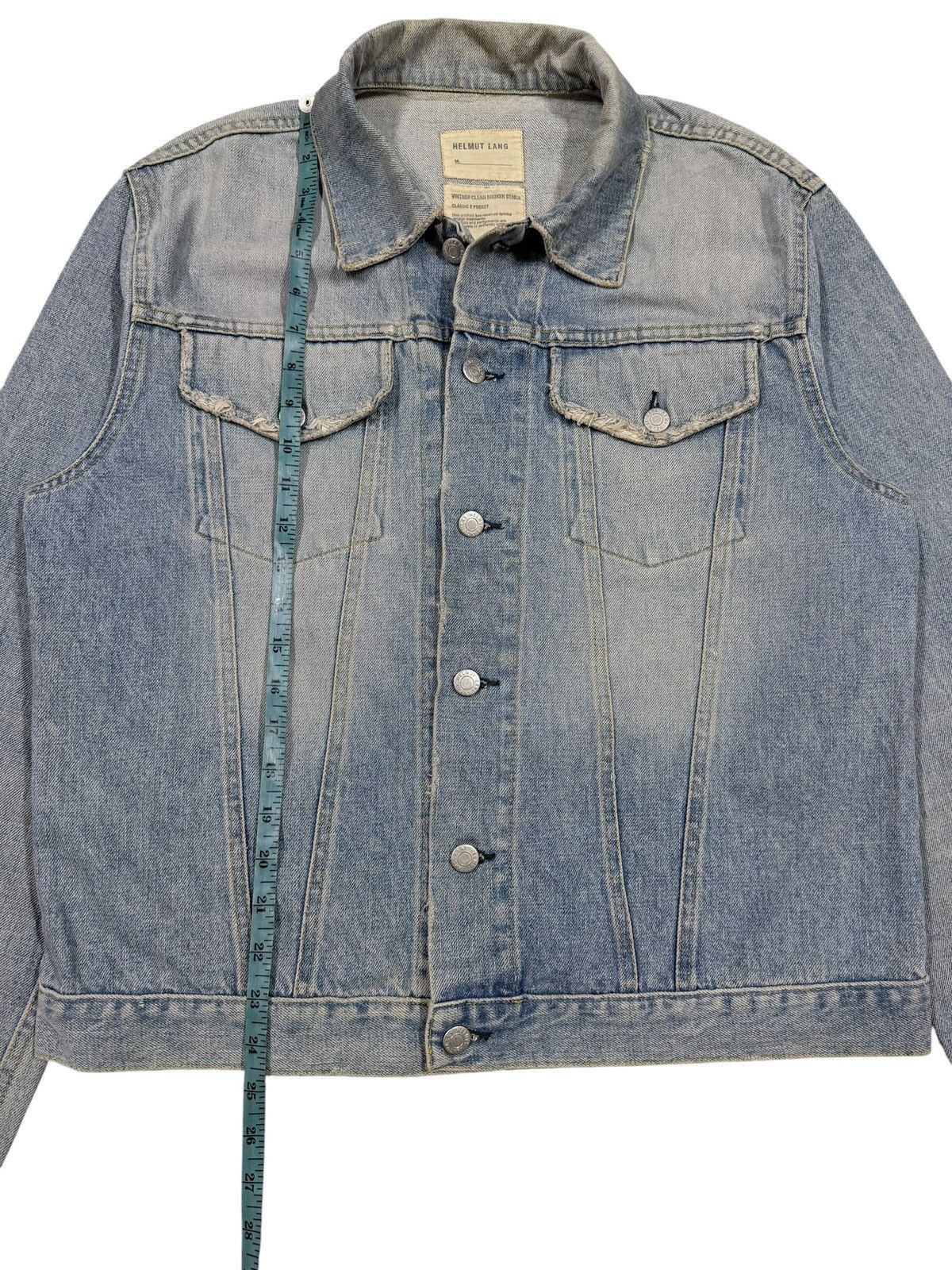 Helmut Lang Archive🔥2004 Helmut Lang Clean Broken Denim Classic 2 Pocket Size US M / EU 48-50 / 2 - 20 Thumbnail