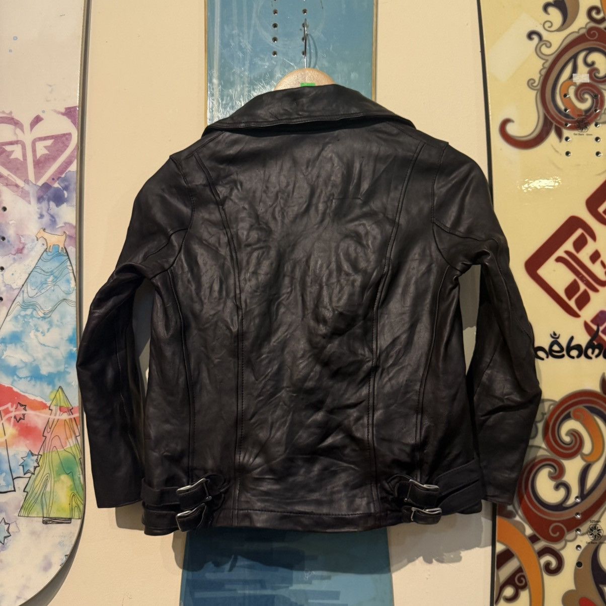 Hysteric Glamour × Japanese Brand × Vintage Hysteric Glamour Leather Jacket Size XS / US 0-2 / IT 36-38 - 2 Thumbnail