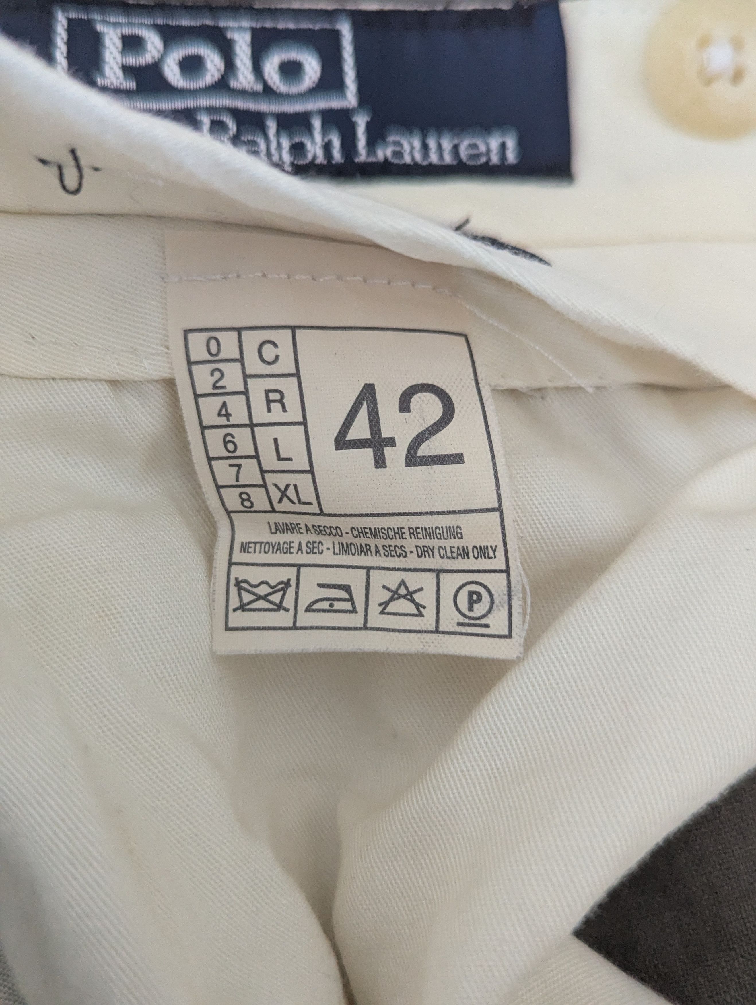 Polo Ralph Lauren Linen Pant Dark Green Size 40L - 4 Thumbnail