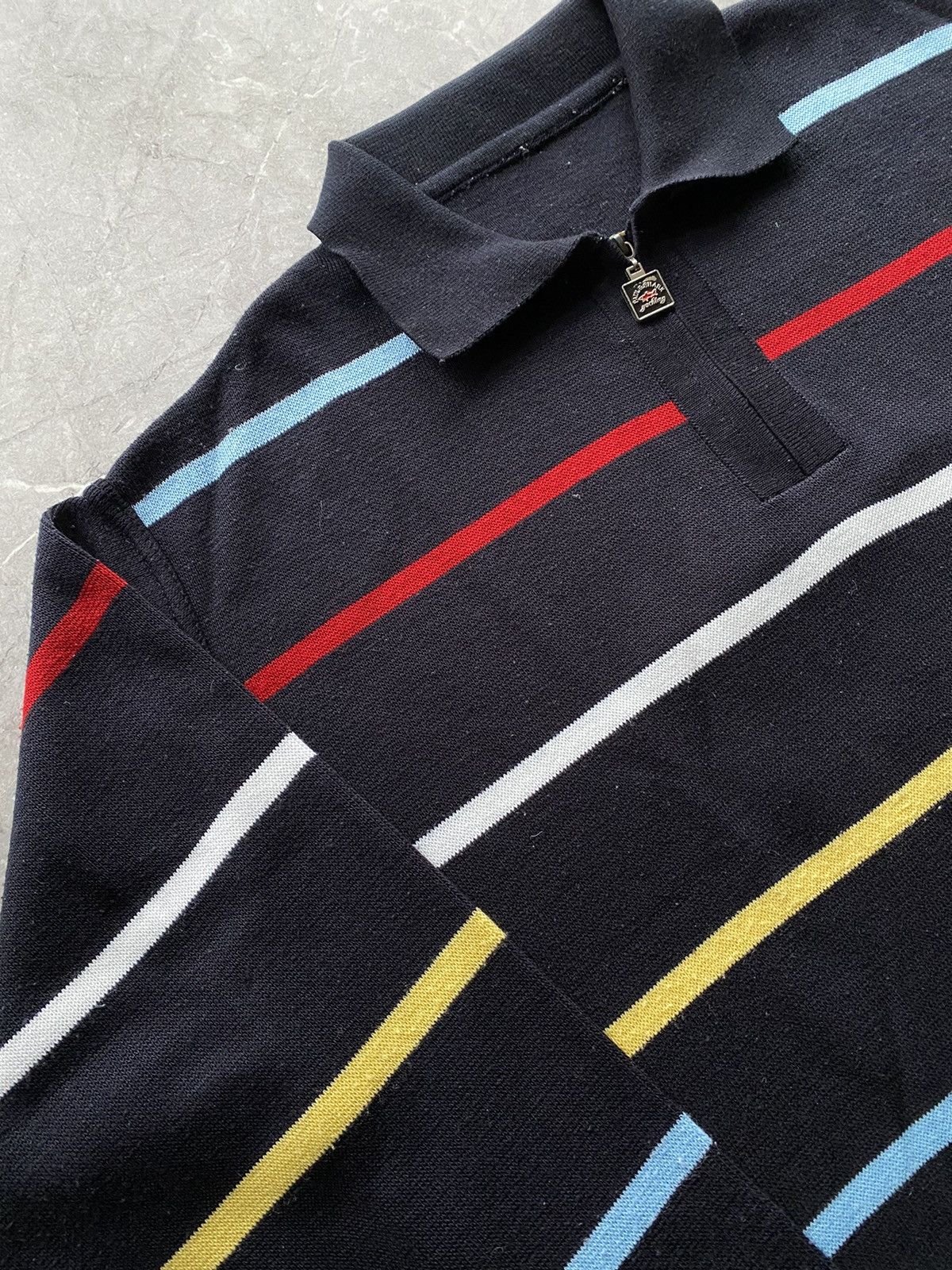 Paul & Shark Vintage Paul & Shark Yachting Sweater Pure Wool 1/3 Zip Size US M / EU 48-50 / 2 - 3 Thumbnail