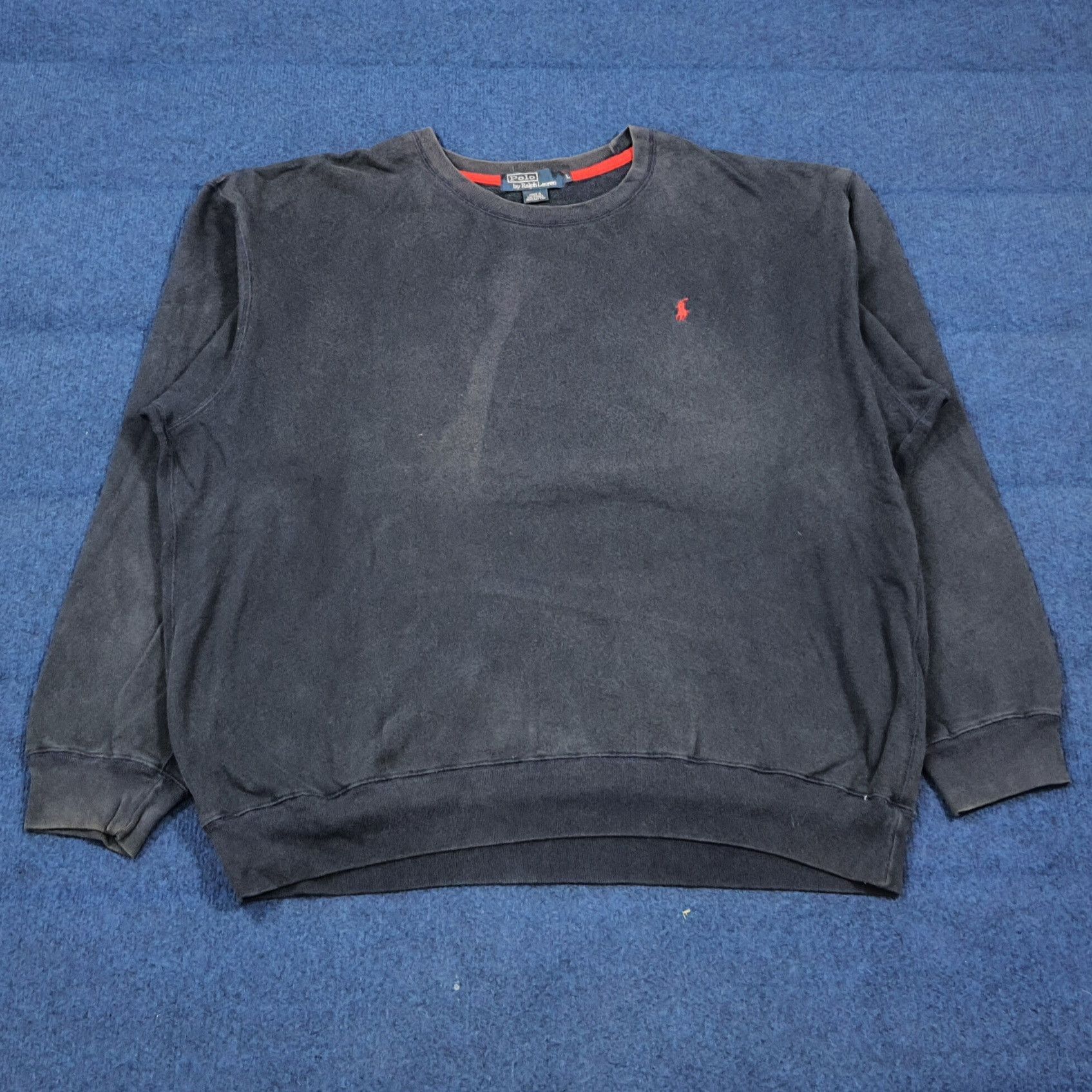 Polo Ralph Lauren Vintage Polo Ralph Laurent Embroidery Logo Plain C291N11 Size US XL / EU 56 / 4 - 1 Thumbnail