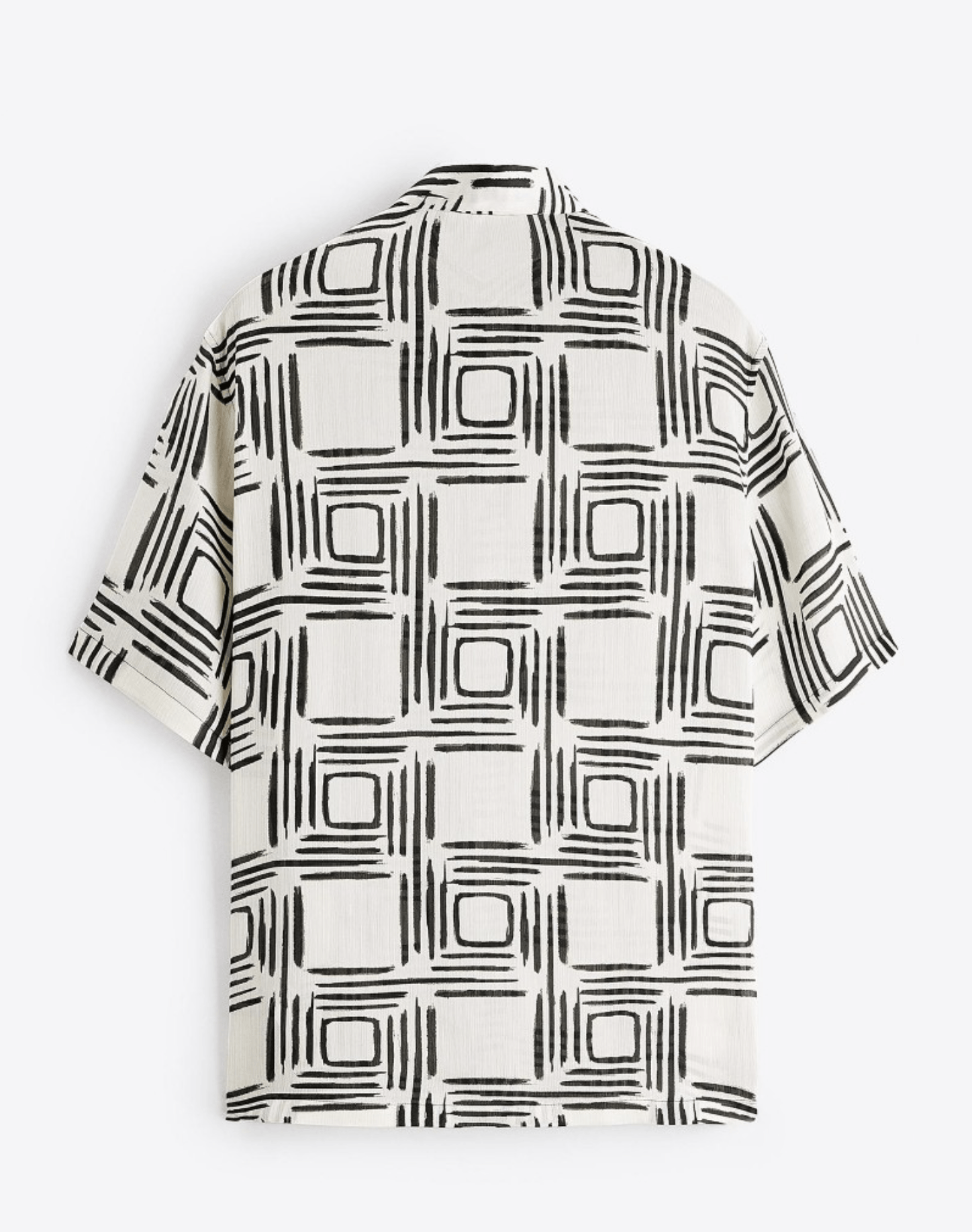 Zara Zara Men's Geometric Print Shirts Size US XL / EU 56 / 4 - 2 Thumbnail