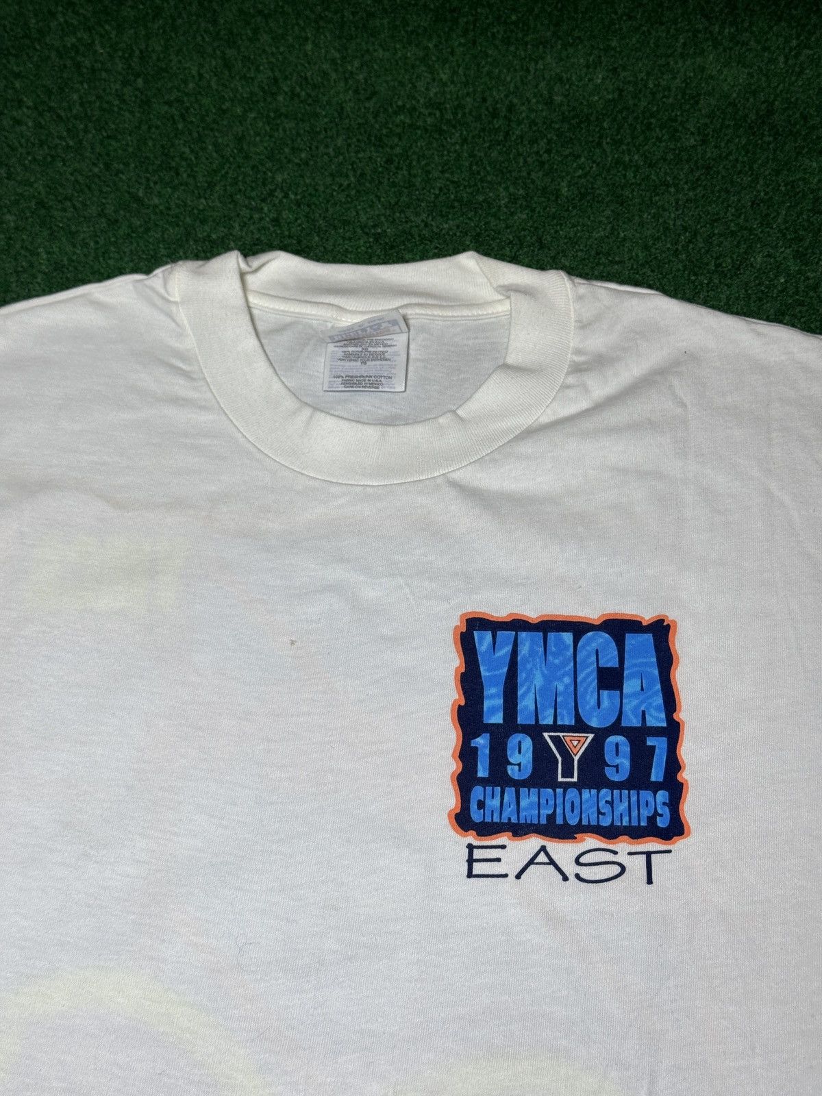 Vintage YMCA Swimming Championship 90s Vintage T Shirt XL Never Worn Size US XL / EU 56 / 4 - 4 Thumbnail