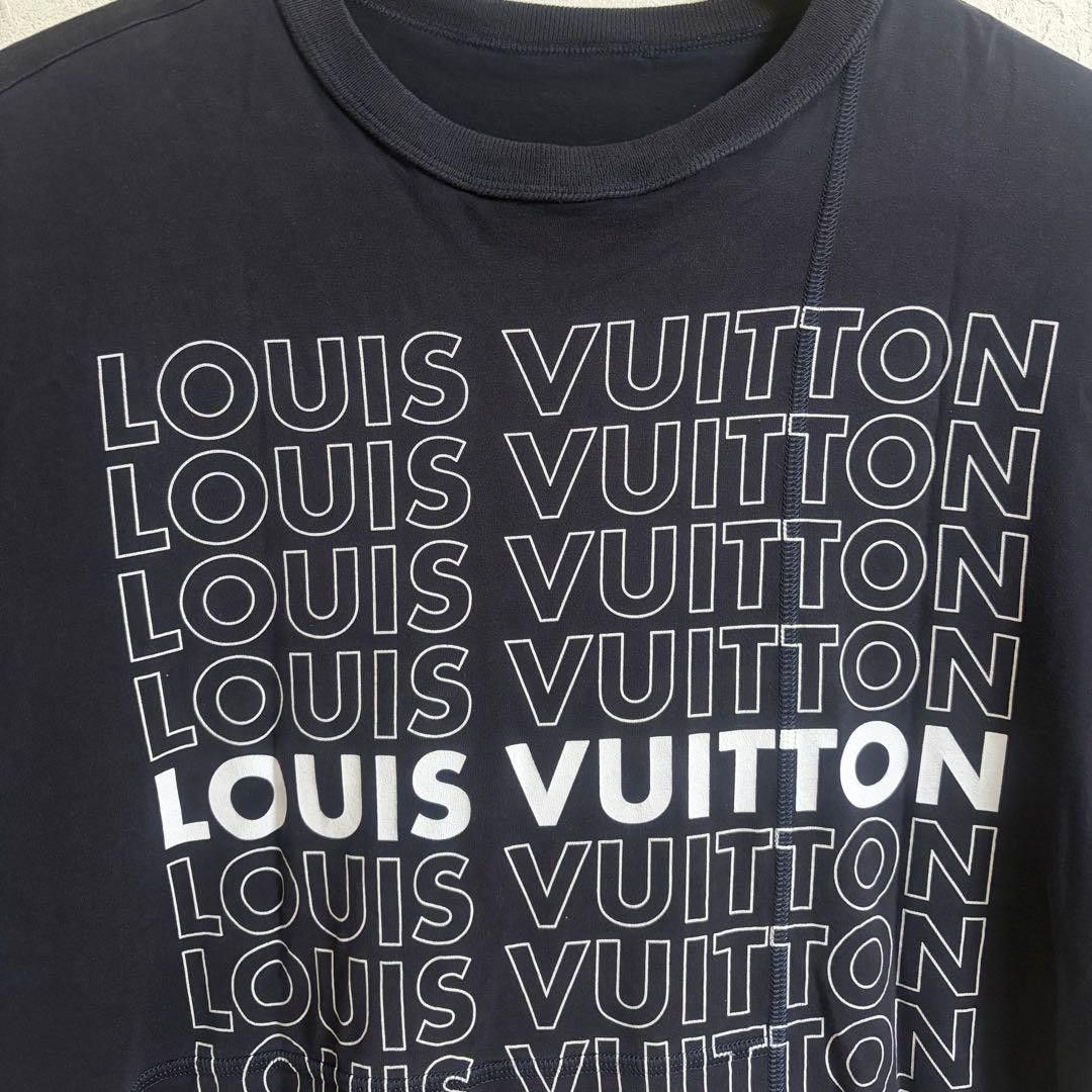 Louis Vuitton Louis Vuitton Patchwork Oversize Tee Navy Size US S / EU 44-46 / 1 - 2 Thumbnail