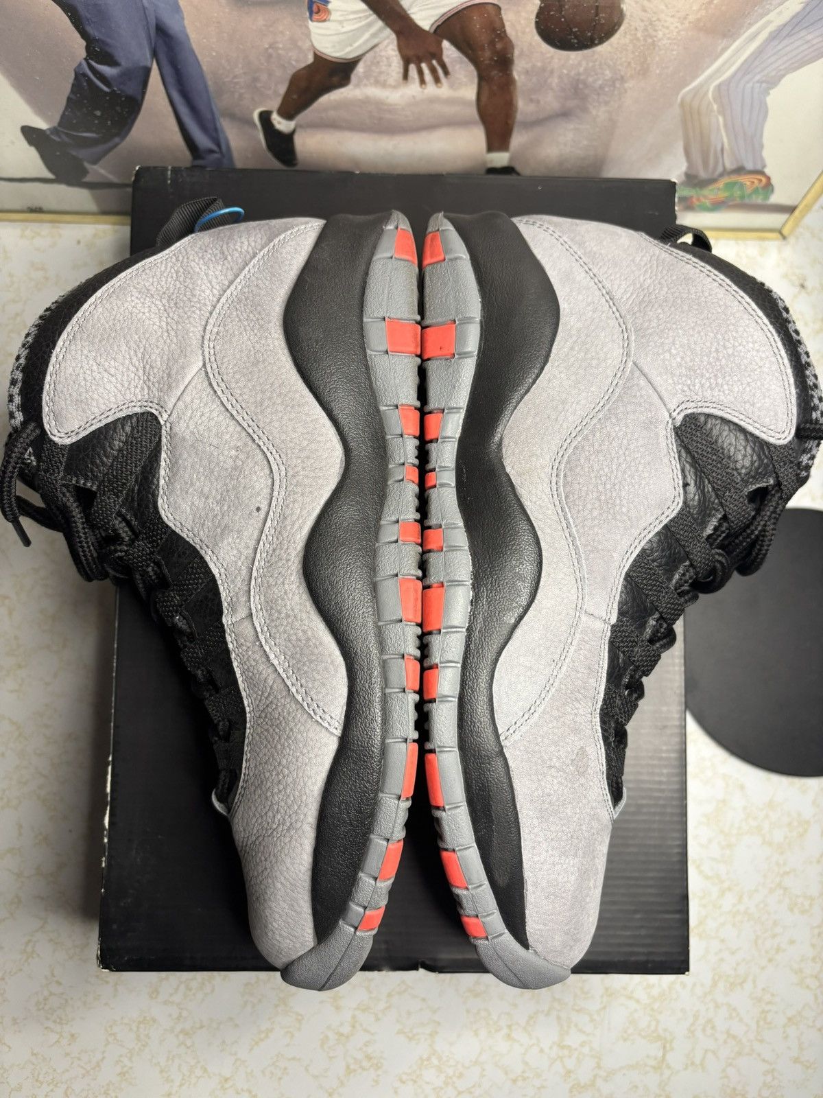 Jordan Brand Air Jordan 10 Retro Cool Grey Size US 10 / EU 43 - 4 Thumbnail