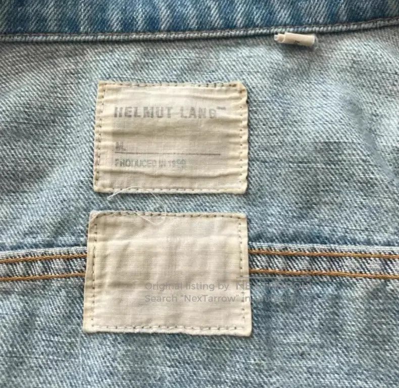 Helmut Lang Helmut Lang Type 3 Denim Jacket. Size US M / EU 48-50 / 2 - 6 Thumbnail