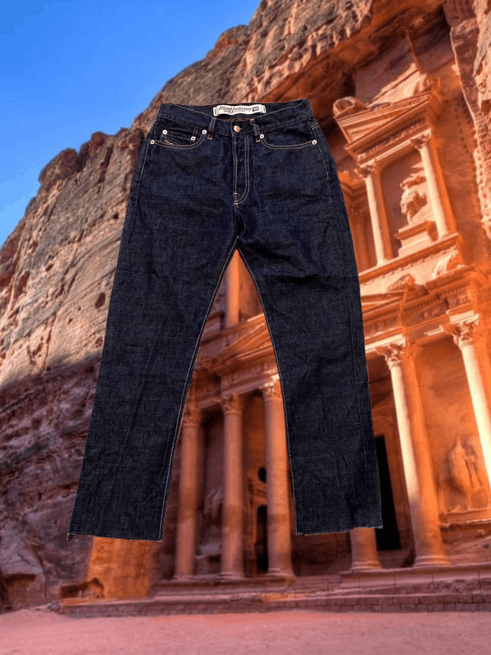 Diesel Vintage blue jeans DIESEL Y2K size 28 made in Italy Size US 28 / EU 44 - 1 Thumbnail