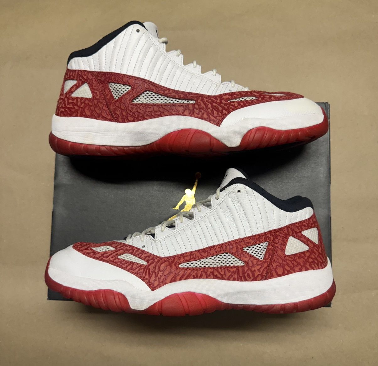 Jordan Brand Nike Air Jordan 11 XI Retro Low IE Gym Red Mens size 14! Size US 14 / EU 47 - 1 Thumbnail