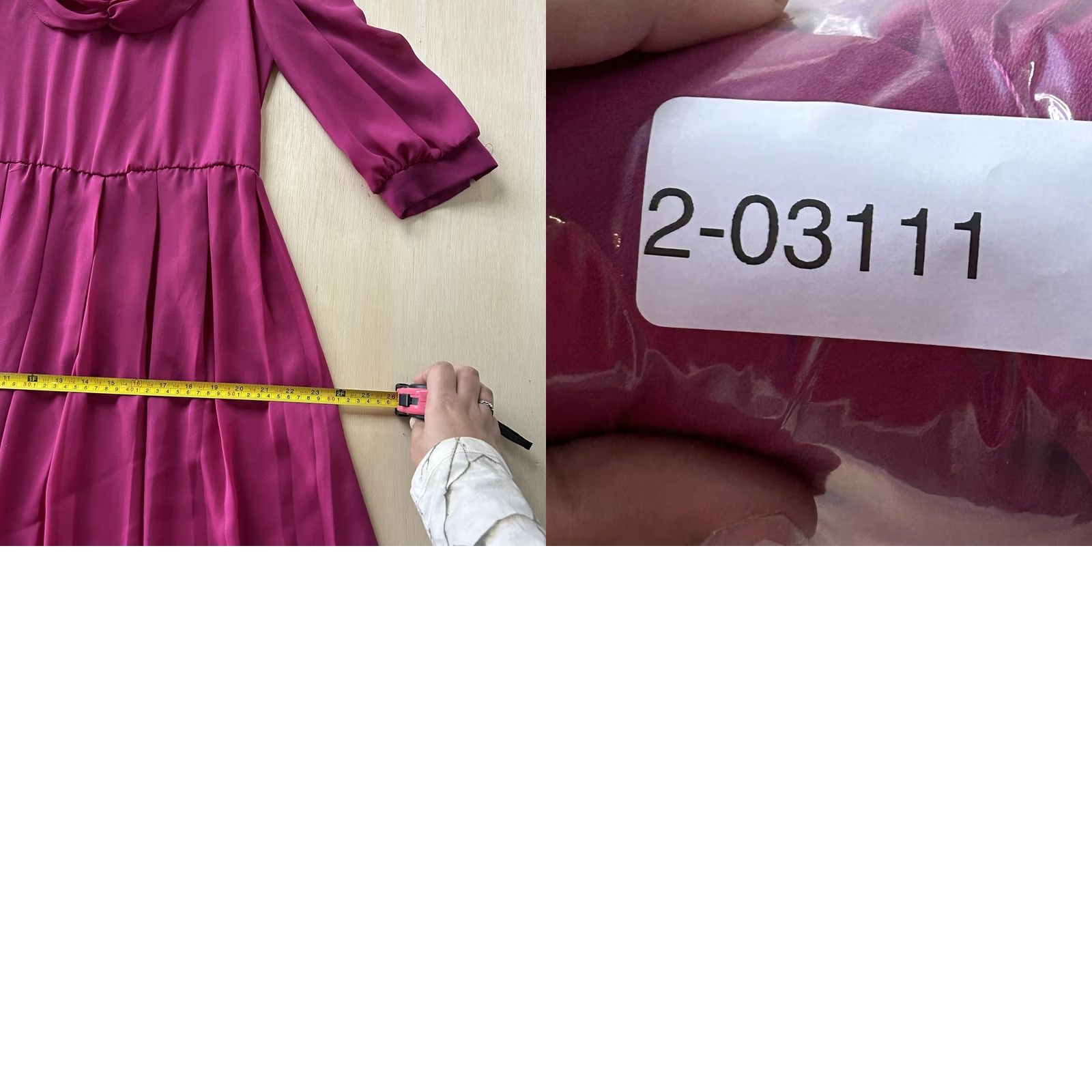 Pinko VINTAGE Dress Women M Pink Chiffon Cowl Neck Pleated Fit & Flare Long Party Size M / US 6-8 / IT 42-44 - 8 Thumbnail