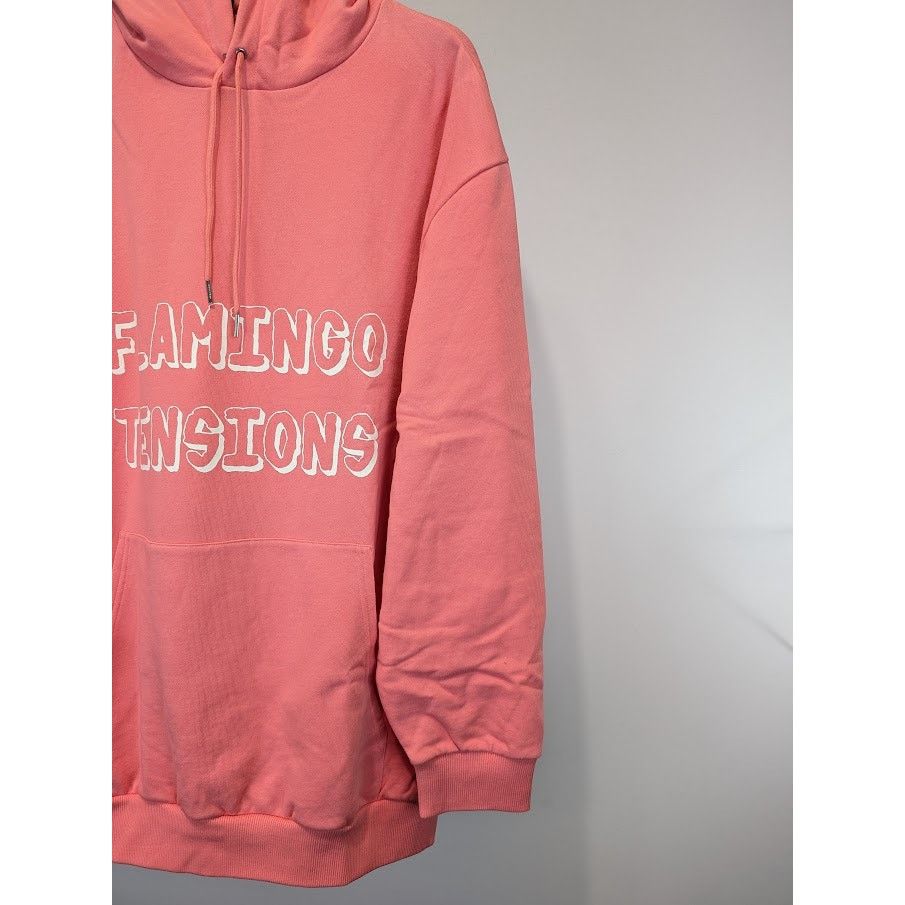 Celine o1rshd1 " Flamingo Tensions " Hoodie in Pink Size US M / EU 48-50 / 2 - 8 Thumbnail