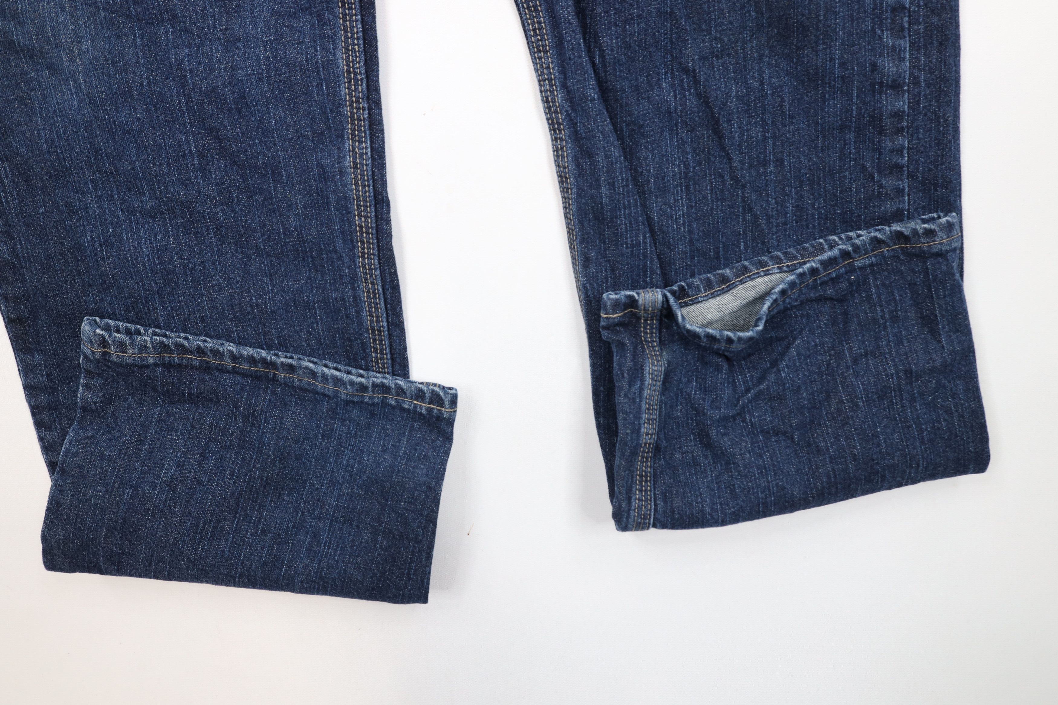 Carhartt × Vintage Vintage Y2K Carhartt FR Resistant Wide Leg Denim Jeans Blue Size US 38 / EU 54 - 5 Thumbnail