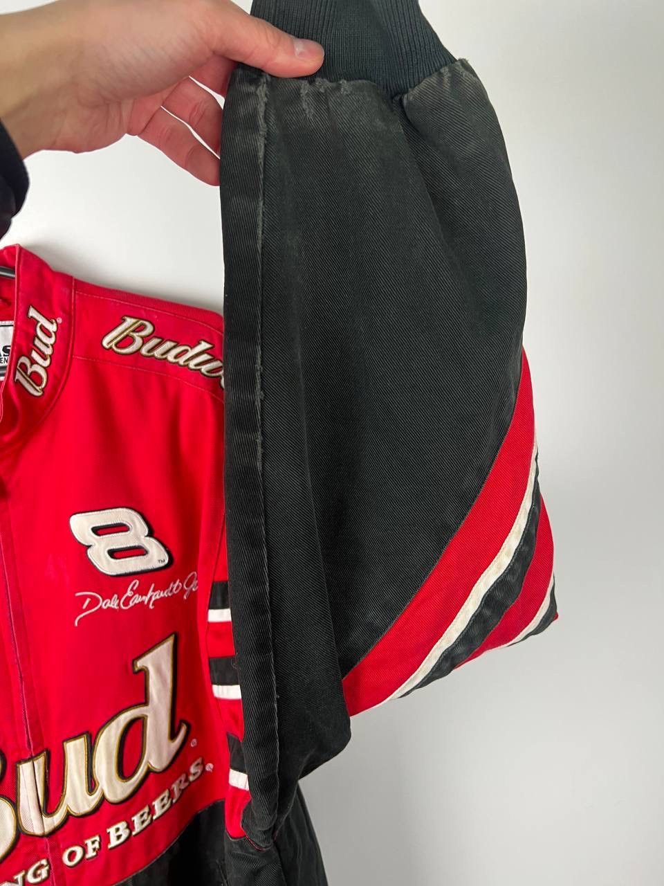 Vintage Budweiser NASCAR 90s racing jacket size XL Size US XL / EU 56 / 4 - 6 Thumbnail