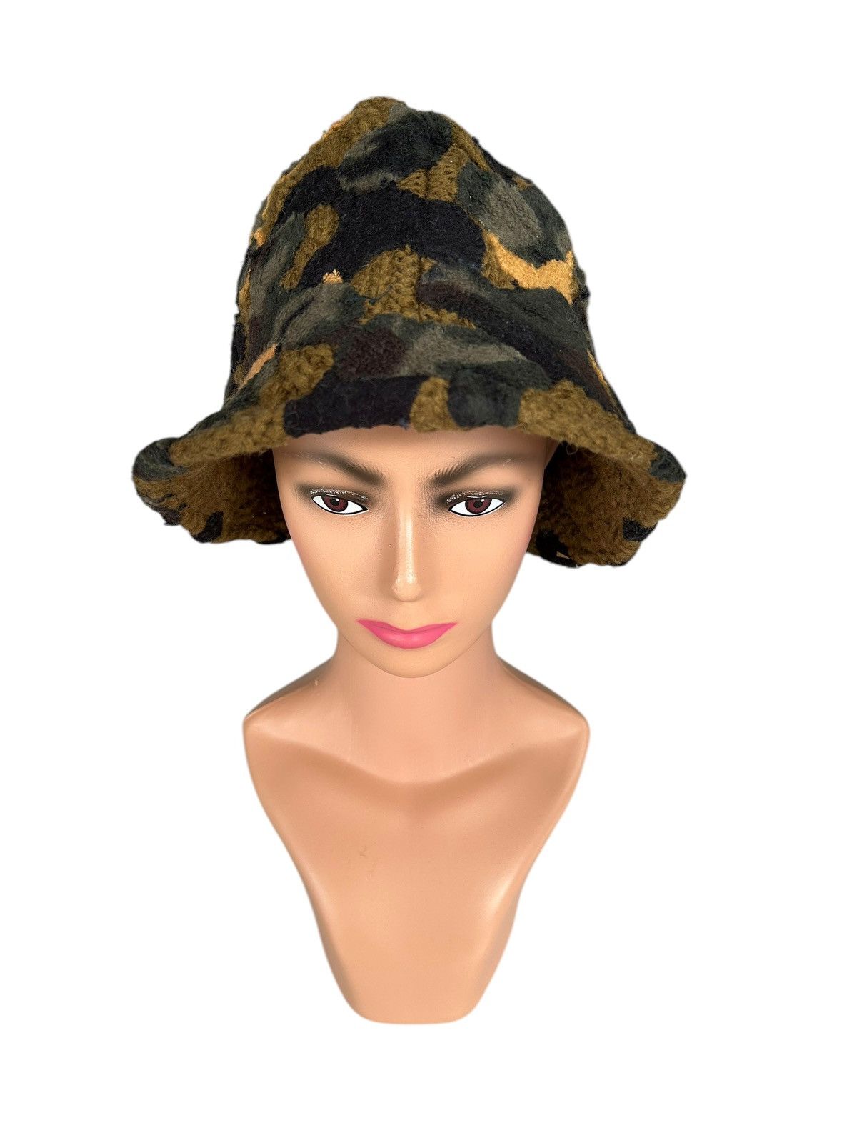 Japanese Brand × Kapital × Vintage Very Rare Japanese Style Custom made knitt Bucket Hats Size ONE SIZE - 2 Thumbnail
