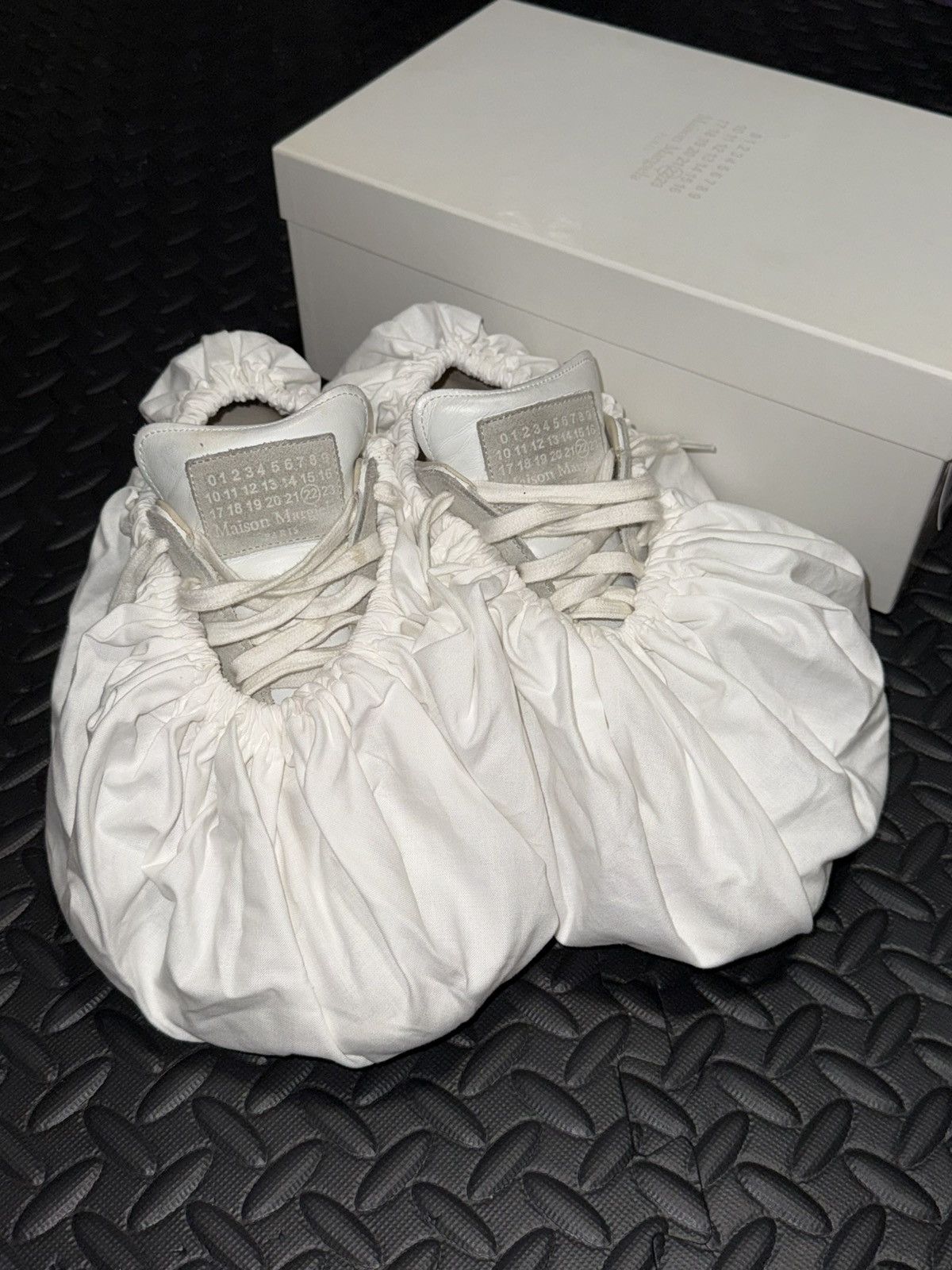 Maison Margiela Maison Margiela Replica GAT Sneakers White/Grey 46 13 Size US 13 / EU 46 - 2 Thumbnail