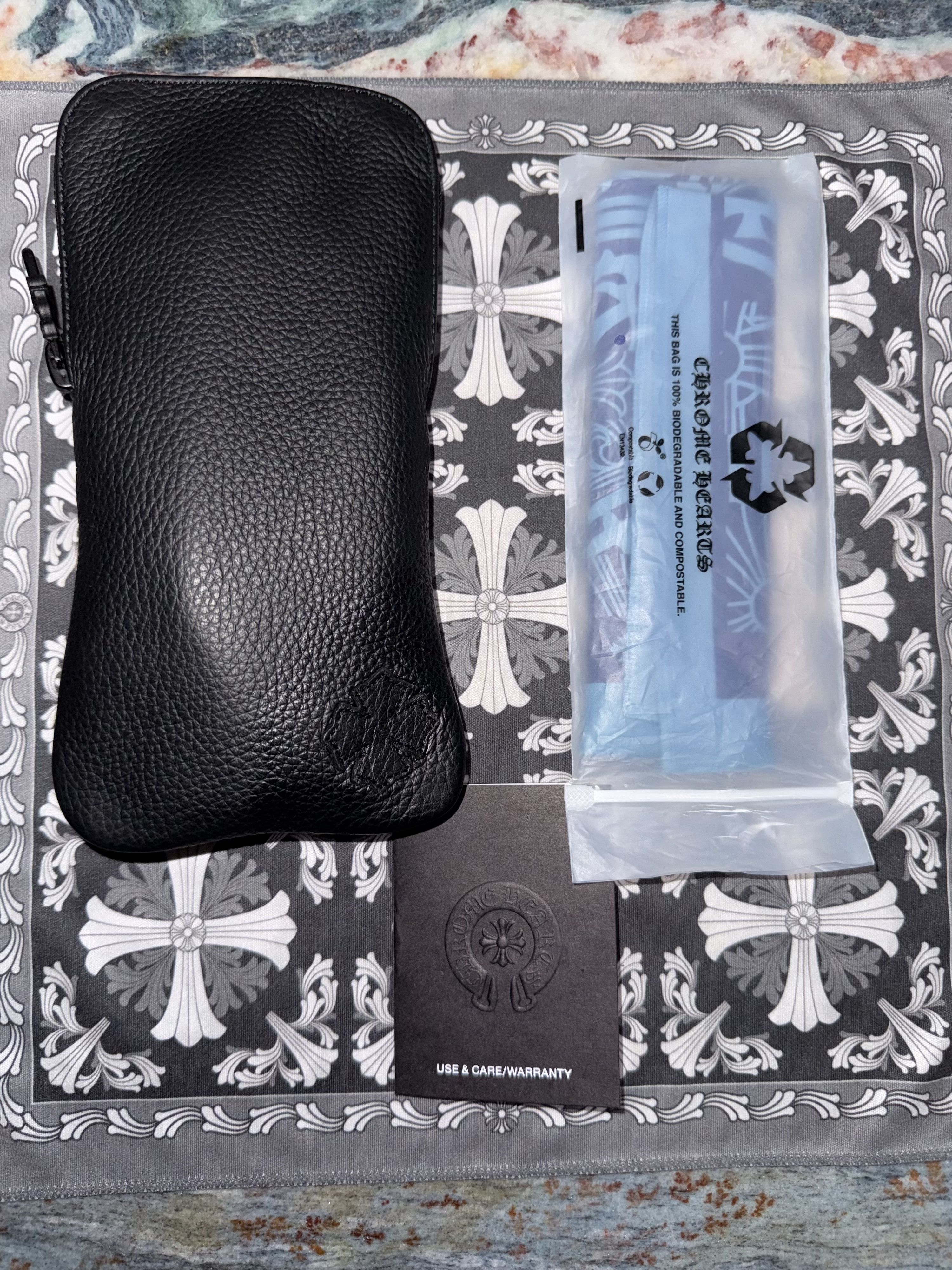 Chrome Hearts Chrome Hearts Smoke Show Glasses (Crystal) Size ONE SIZE - 7 Thumbnail
