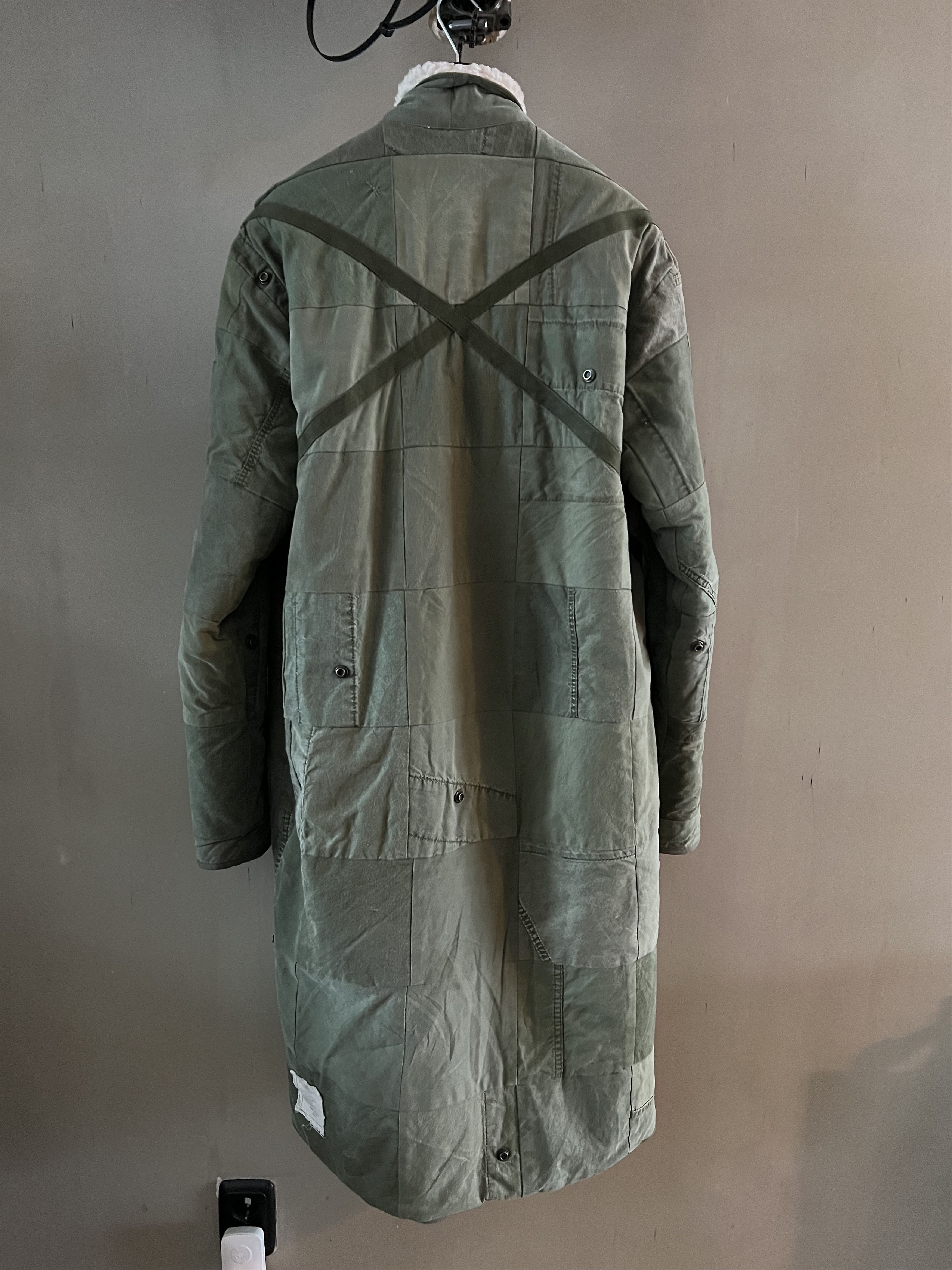 Greg Lauren ARMY TENT SCRAPWORK LONG GL1 * NEW** Size US XL / EU 56 / 4 - 5 Thumbnail