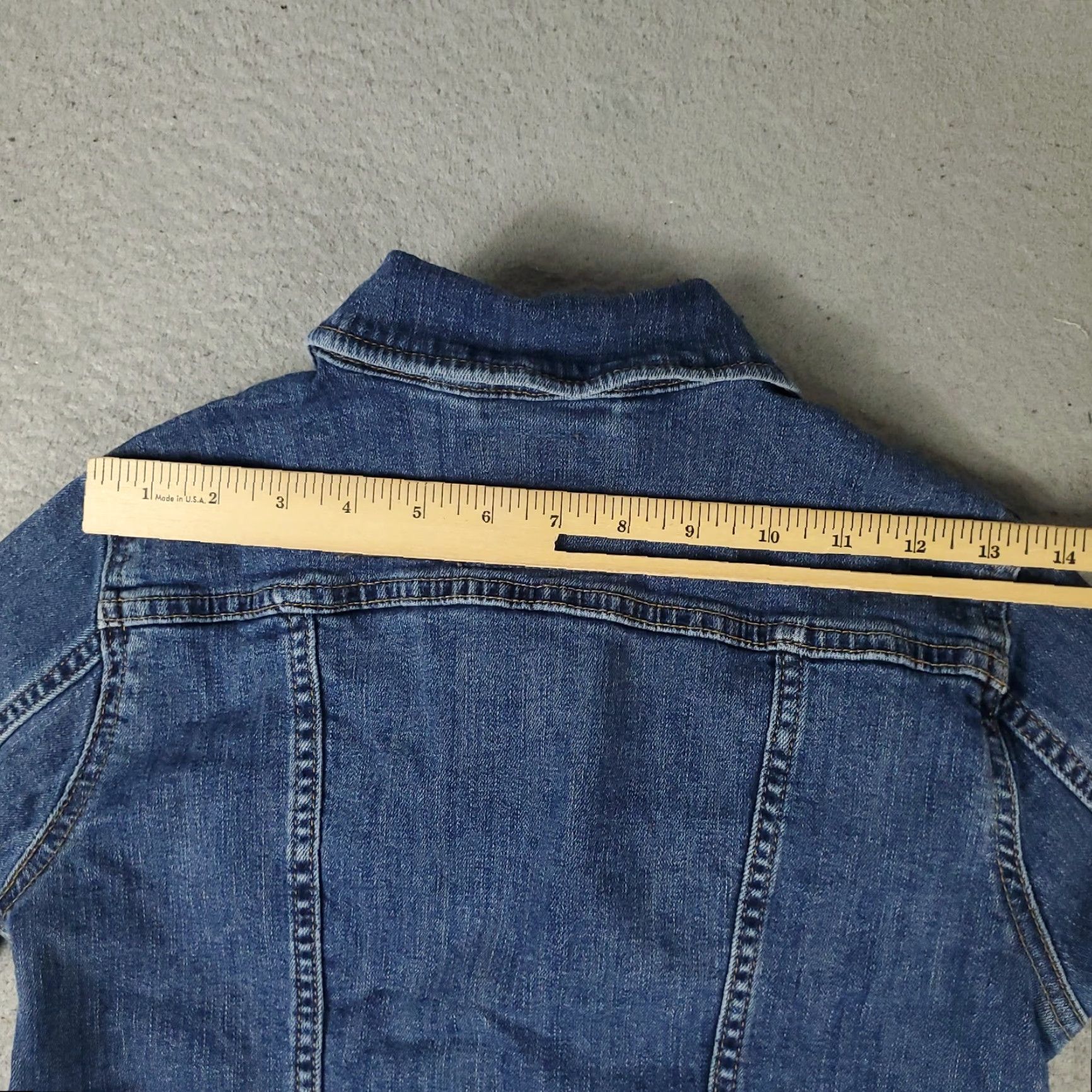 Levi's Levi's Women's Blue Denim Trucker Jacket Size S - Casual, All Seasons, Regular Fit Size 28" / US 6 / IT 42 - 7 Thumbnail