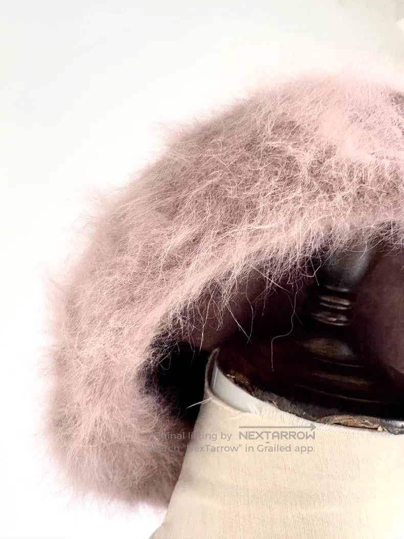 Vivienne Westwood Vivienne Westwood Fawn Brown Long Furred Saturn Beret Size ONE SIZE - 2 Thumbnail
