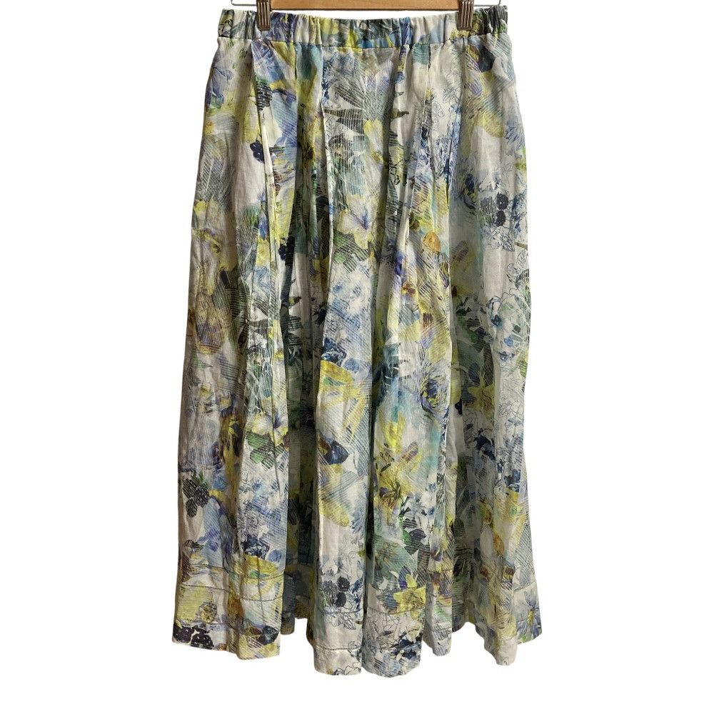 Other Other Ingeborg Flower Print Long Skirt Textile Skirts A2272FS 502 DUTY FREE for USA Size ONE SIZE - 1 Thumbnail
