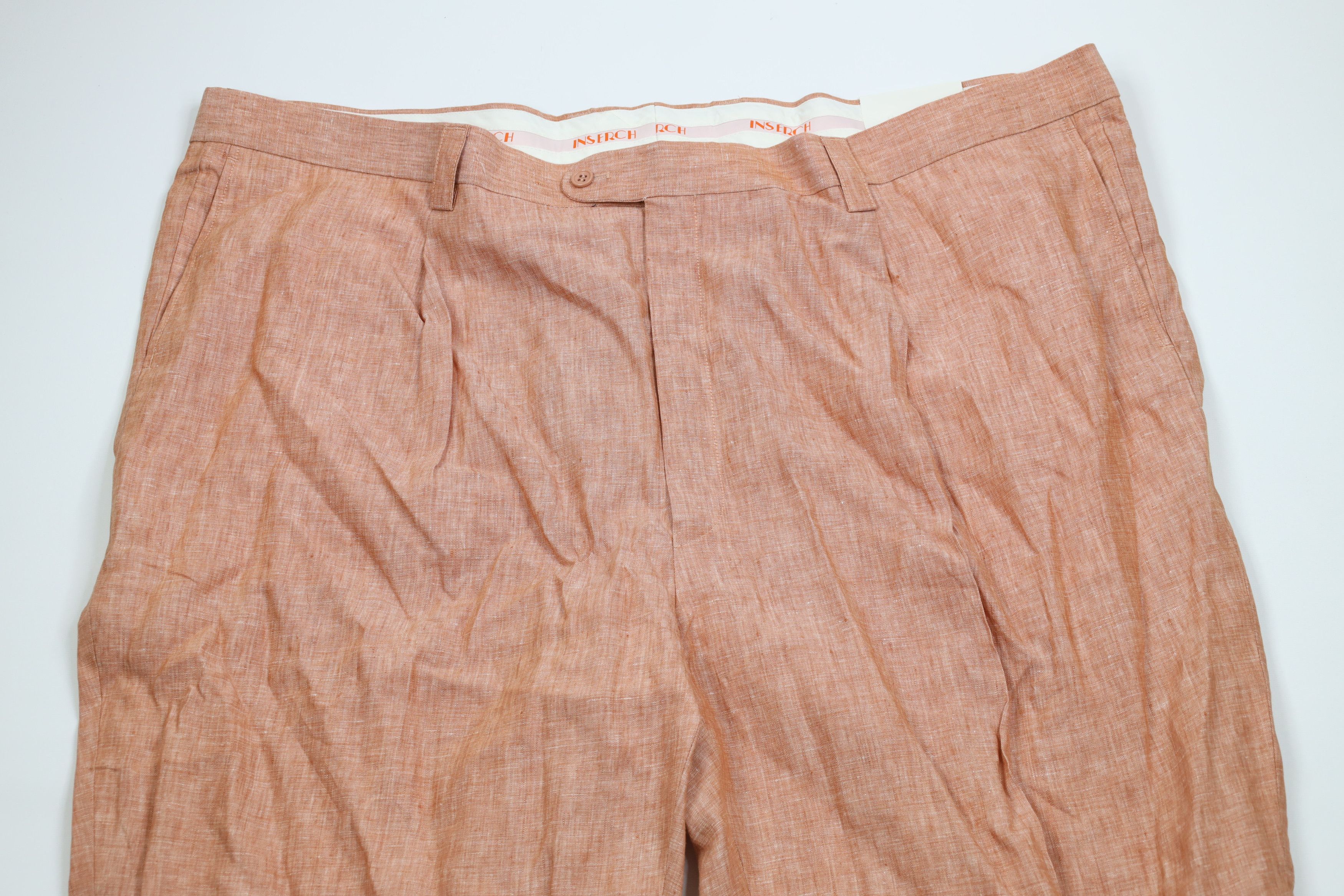 Vintage Deadstock Vintage 90s Y2K Chino Pants Heather Copper Size US 42 / EU 58 - 2 Thumbnail