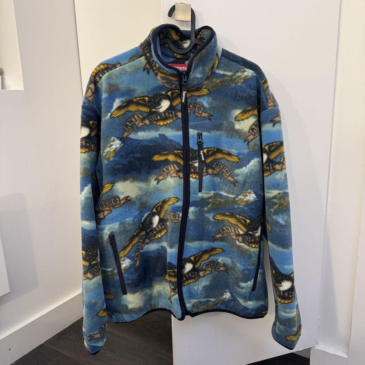 Antihero × Supreme Supreme x ANTIHERO Fleece Jacket Size US M / EU 48-50 / 2 - 1 Thumbnail