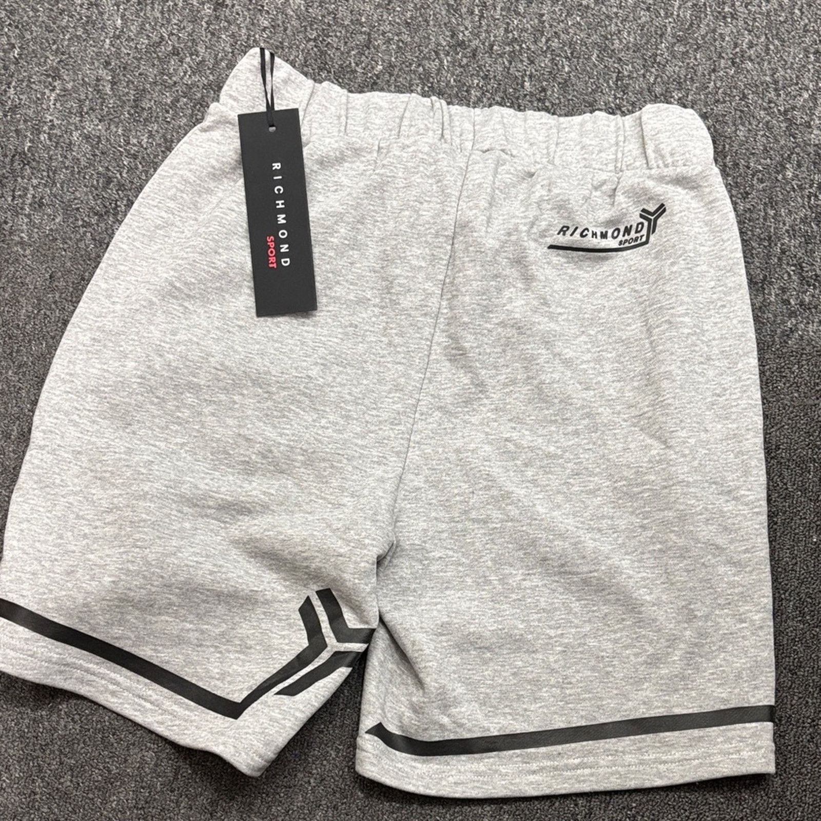 Other Richmond Men's Athletic Gray Shorts with Black Accents Siz L Size US 38 / EU 54 - 9 Thumbnail