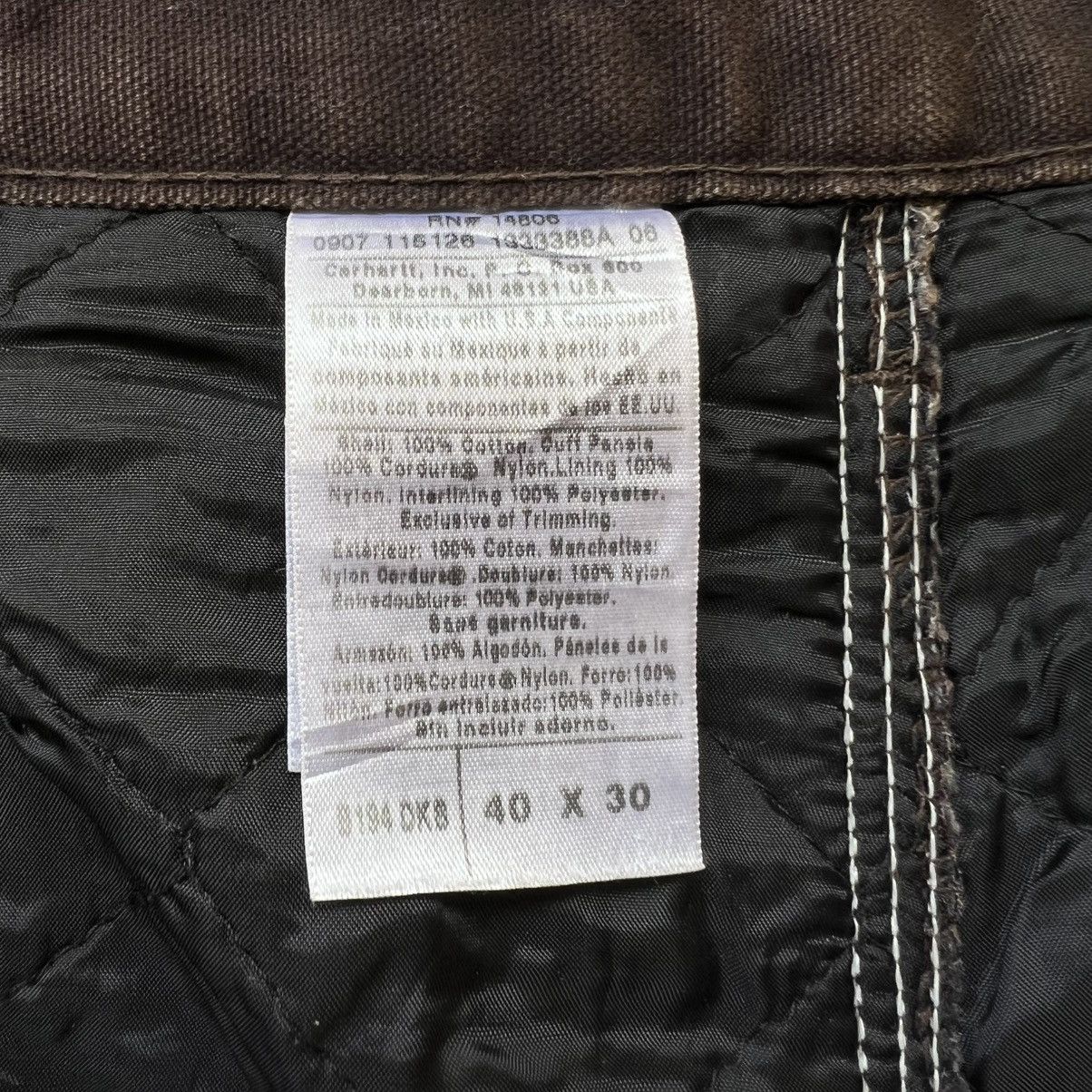 Carhartt × Vintage Vintage Carhartt Quilted Double Knee B194 DKB Size US 40 / EU 56 - 5 Thumbnail