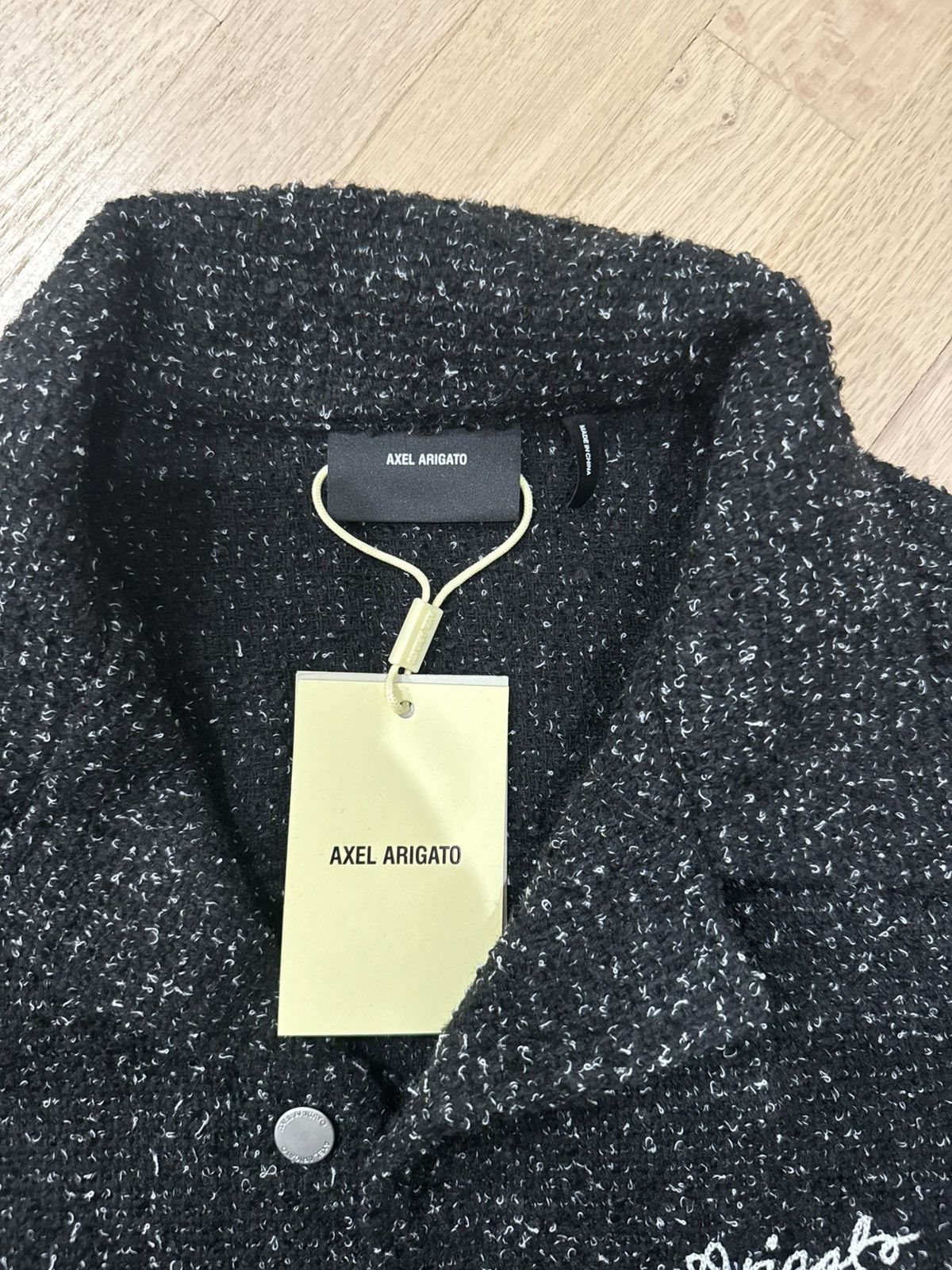 Axel Arigato Gil Boucle Shirt Size US M / EU 48-50 / 2 - 2 Thumbnail