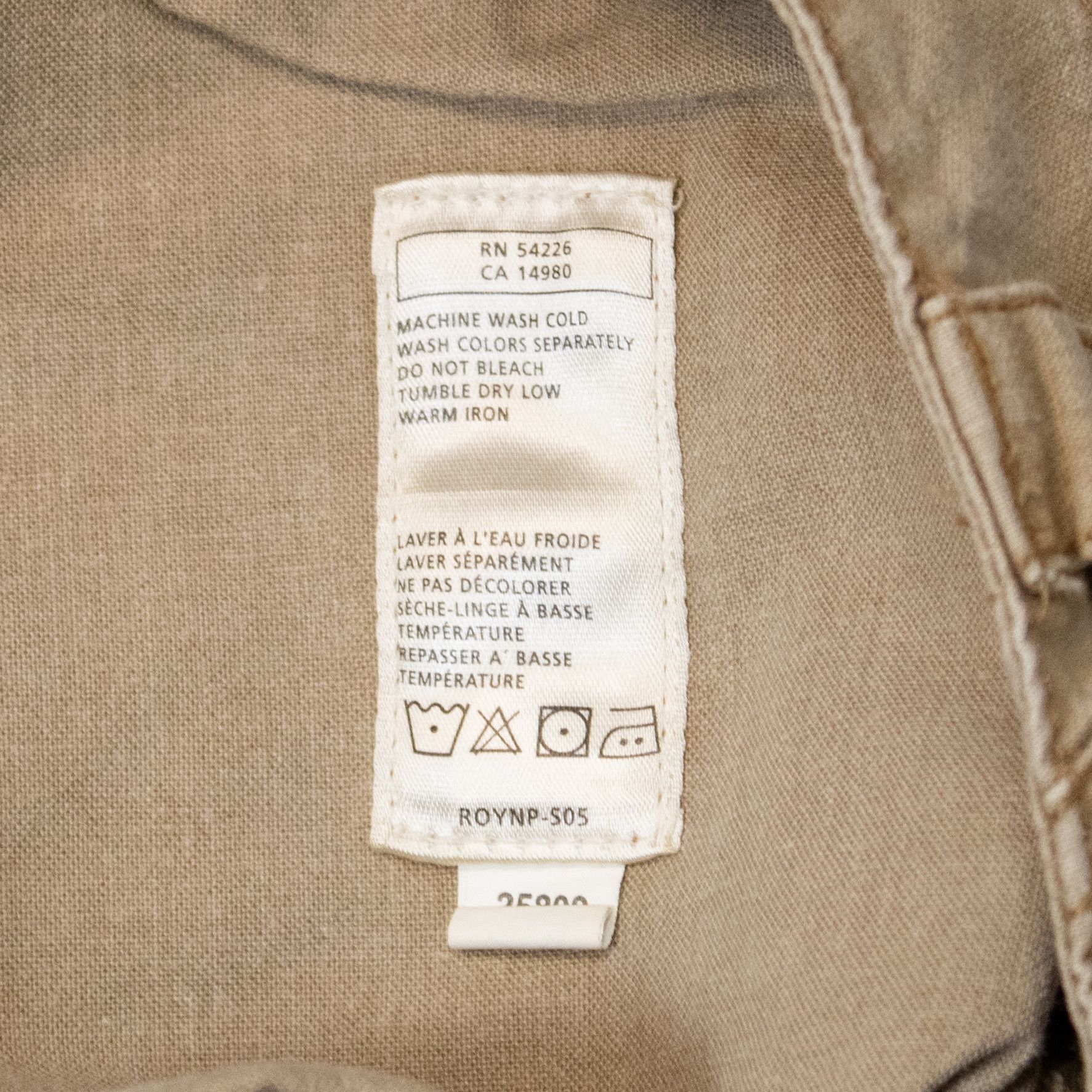 Royal Robbins Y2K 2000s Royal Robbins Front Pocket Baggy Tan Shorts Size US 35 - 14 Thumbnail