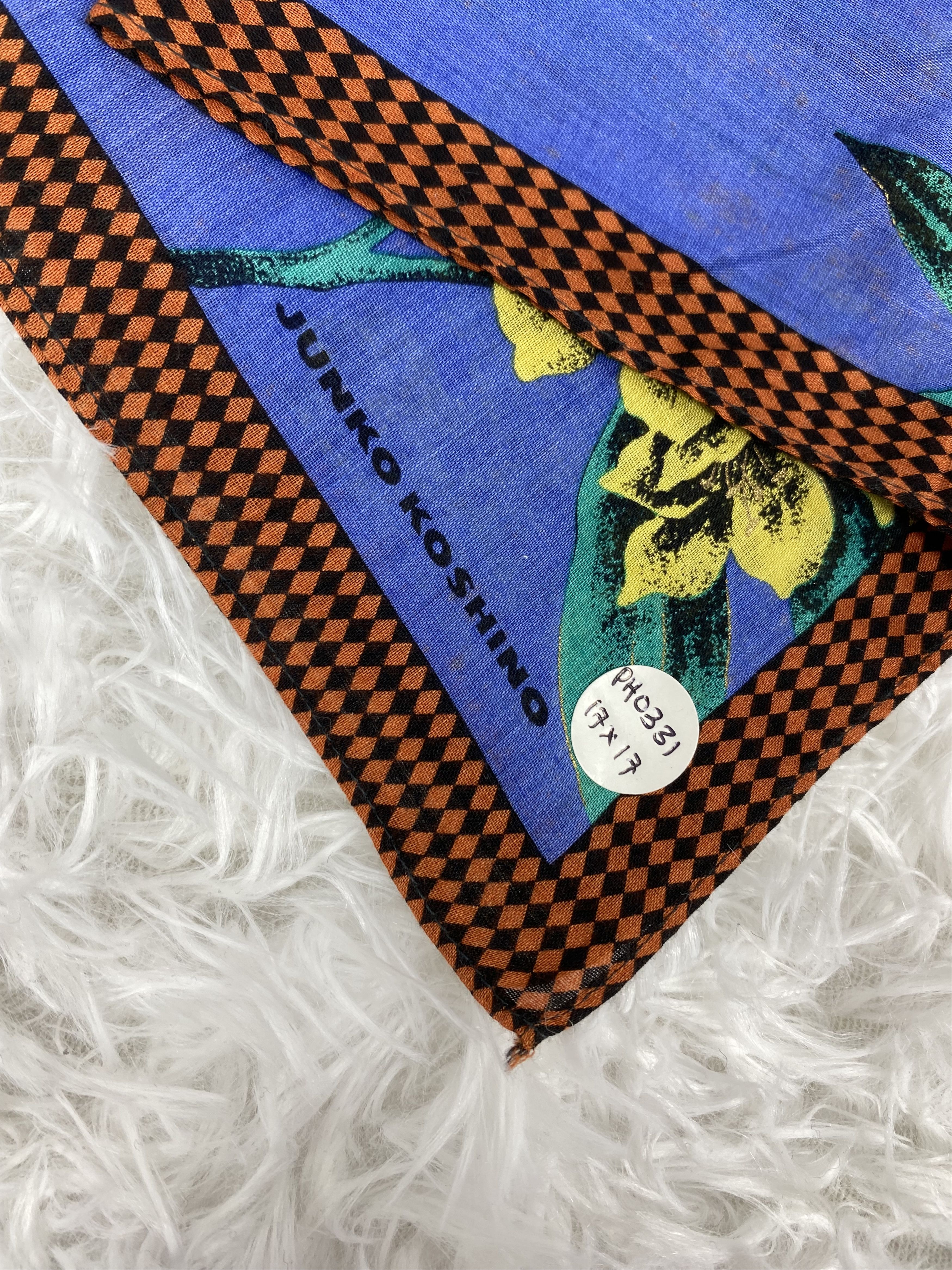 Mr. Junko × Vintage Vintage Junko Koshino Handkerchief Neckerchief PH0331 Size ONE SIZE - 2 Thumbnail