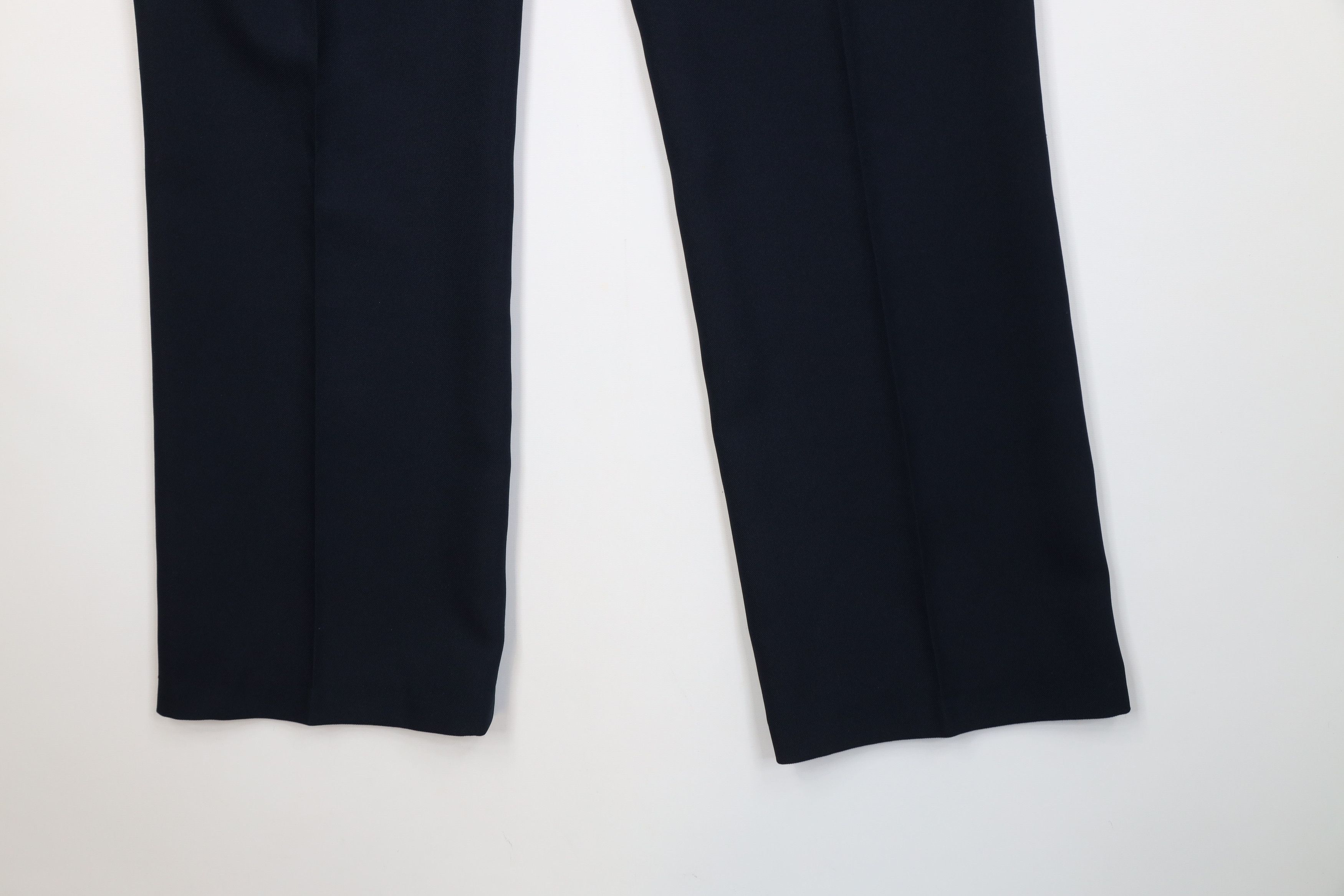 Vintage Vintage 70s Streetwear Flared Wide Leg Chino Pants Blue USA Size US 38 / EU 54 - 13 Thumbnail
