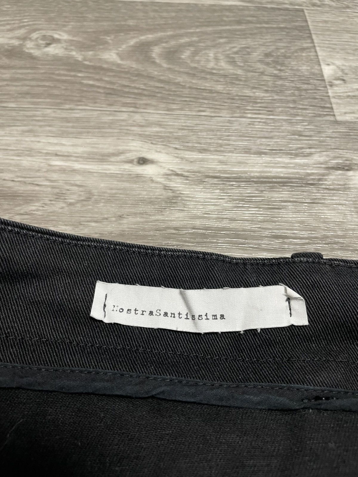 Nostra Santissima Nostra Santissima Black Jeans Size US 36 / EU 52 - 12 Thumbnail
