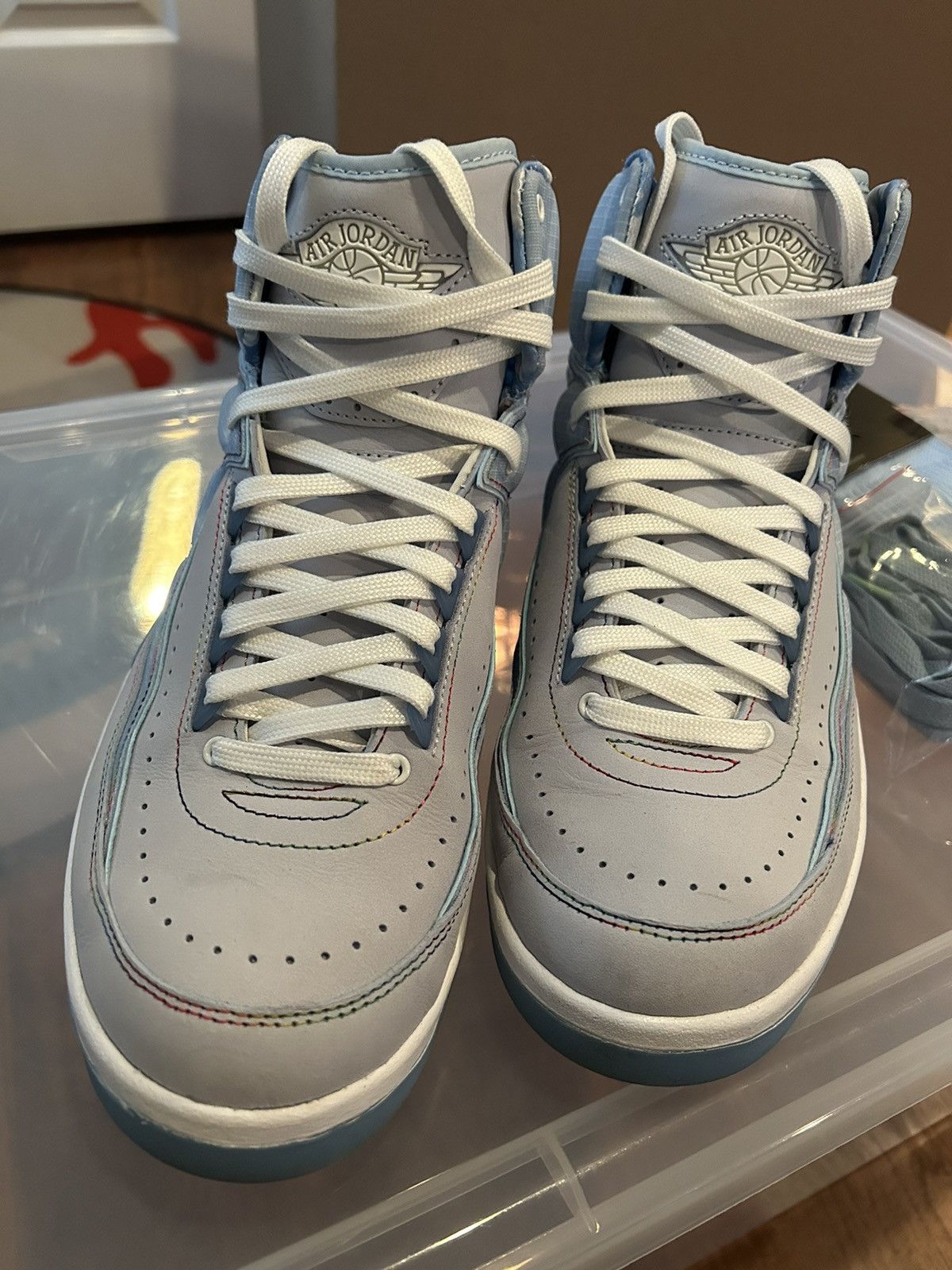 J Balvin × Jordan Brand × Nike Jordan 2 Retro J Balvin Size US 10 / EU 43 - 3 Thumbnail