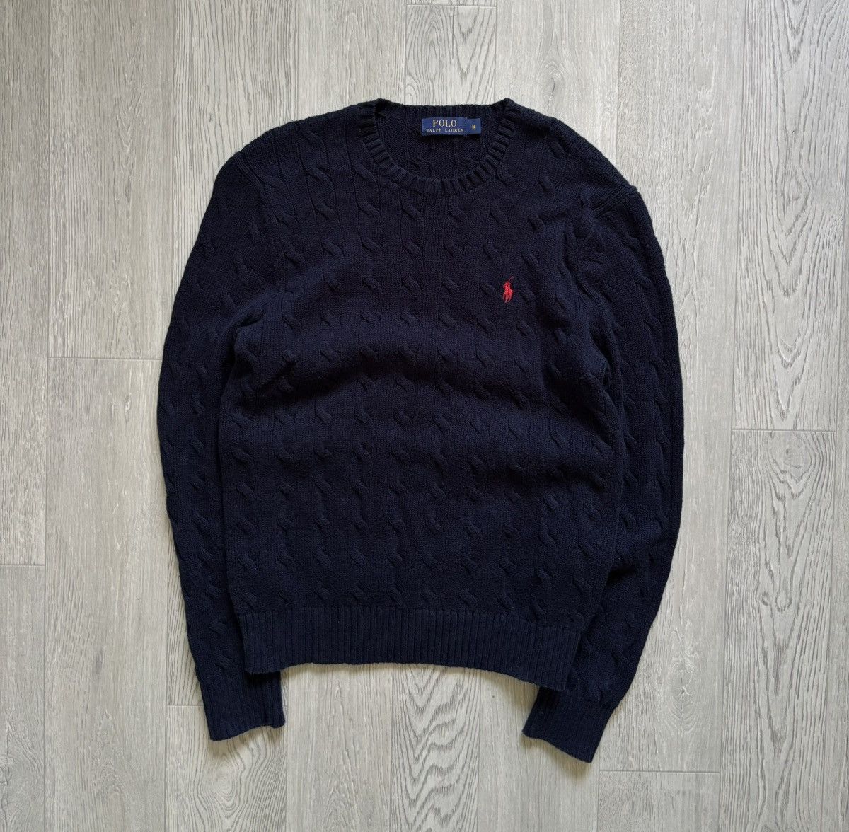 Polo Ralph Lauren × Vintage Vintage Polo Ralph Lauren Knit Sweater 90s Size US M / EU 48-50 / 2 - 1 Thumbnail