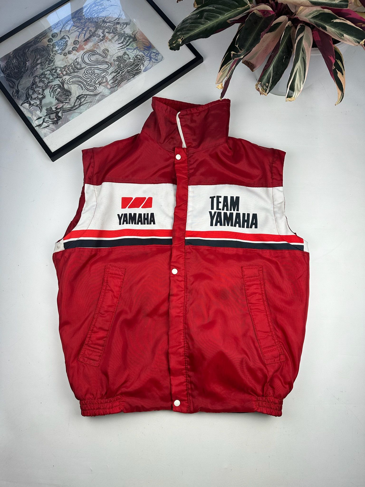 NASCAR Vintage Yamaha racing jacket 2 in 1 vest Size US XXL / EU 58 / 5 - 4 Thumbnail