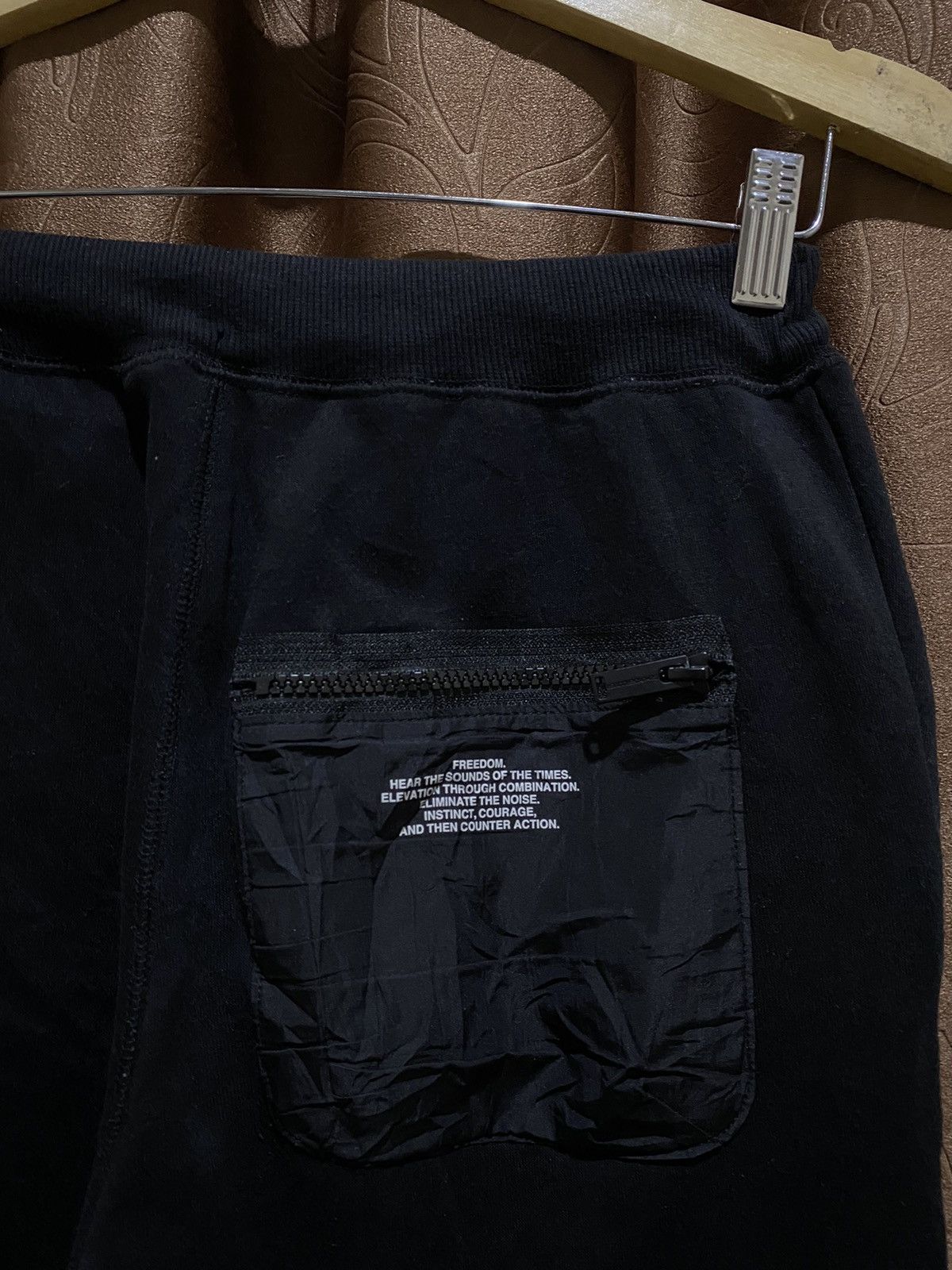 GU GU X UNDERCOVER Heavyweight Sweatpants Black Size US 30 / EU 46 - 10 Thumbnail
