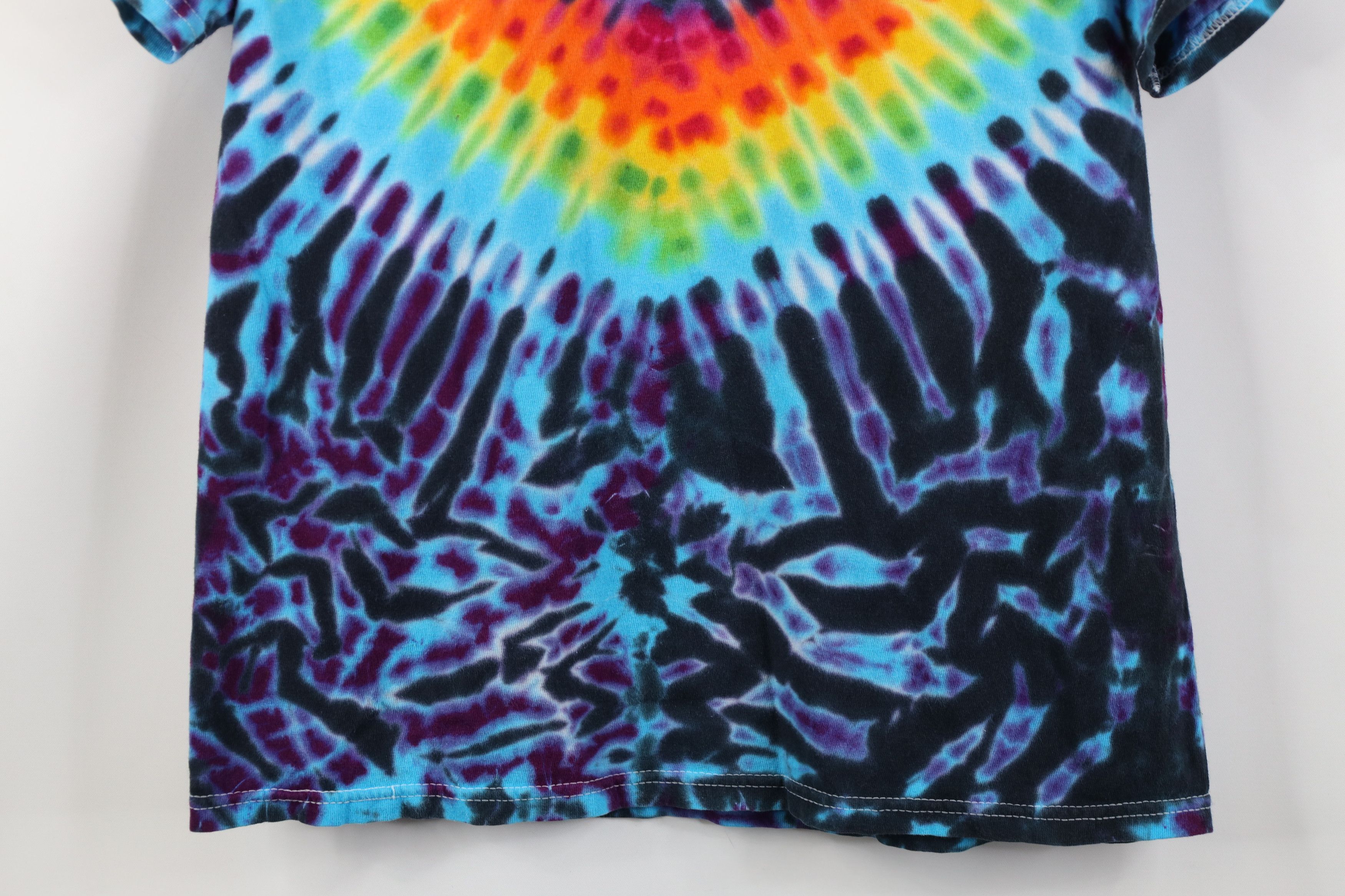 Vintage Vintage 90s Y2K Babydoll Tie Dye Heart Short Sleeve T-Shirt Size S / US 4 / IT 40 - 9 Thumbnail