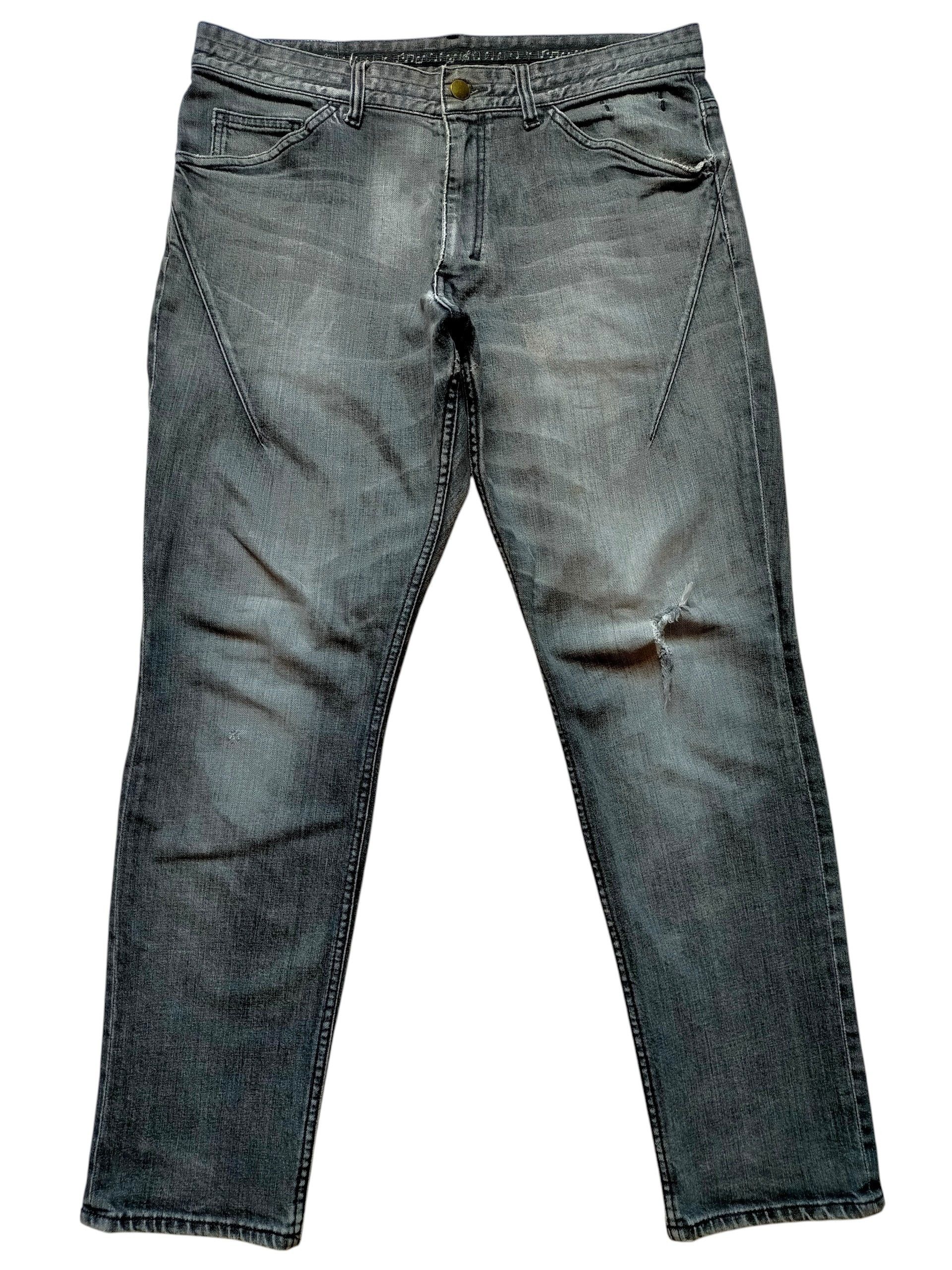 Number (N)ine Number Nine Japan Pain Black Jeans | Grailed