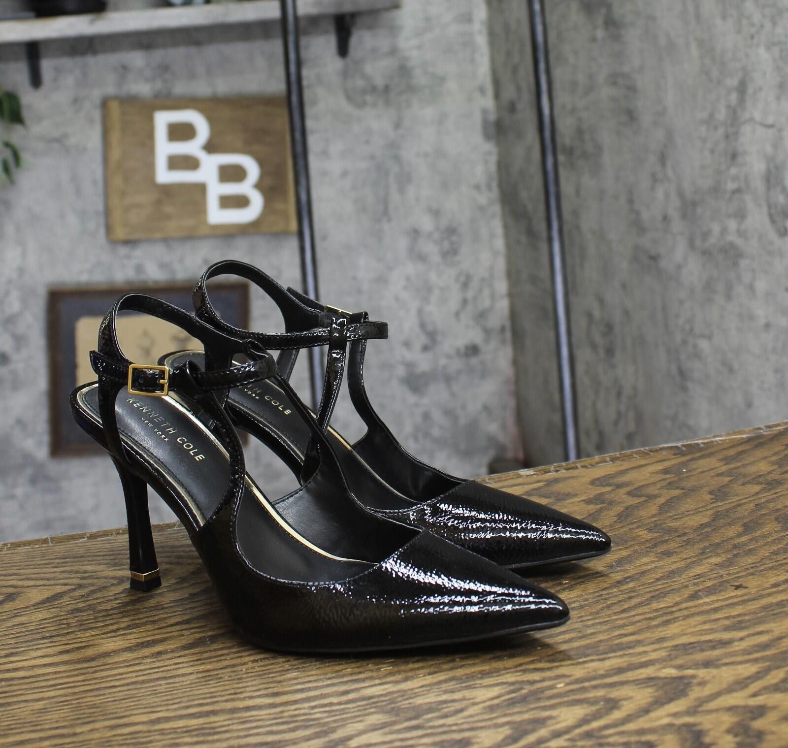 Other Kenneth Cole New York Stiletto Heel Kl22roa01 Black 10m Size US 10 / IT 40 - 1 Thumbnail