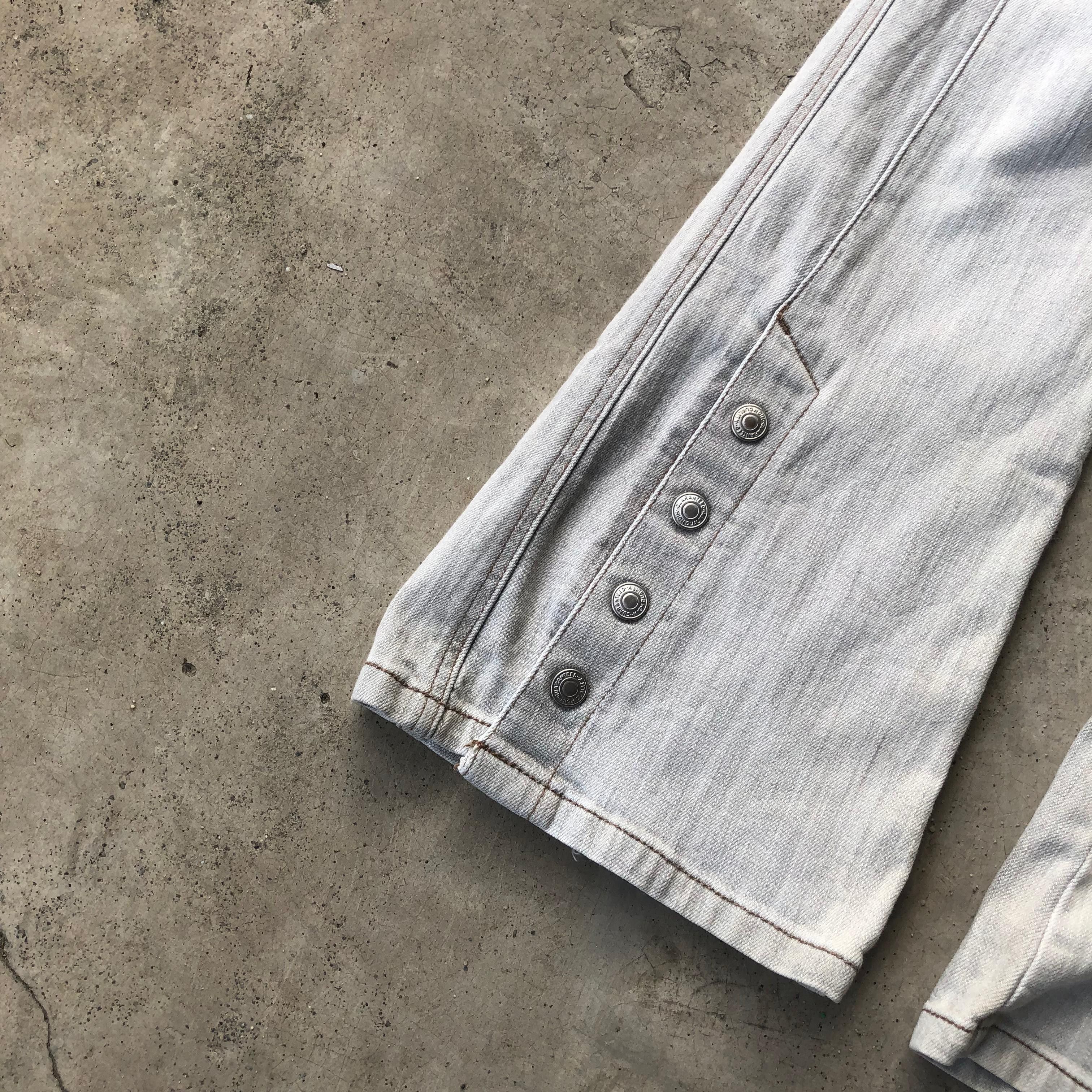 14th Addiction Button Flared Jeans Size US 29 - 2 Thumbnail