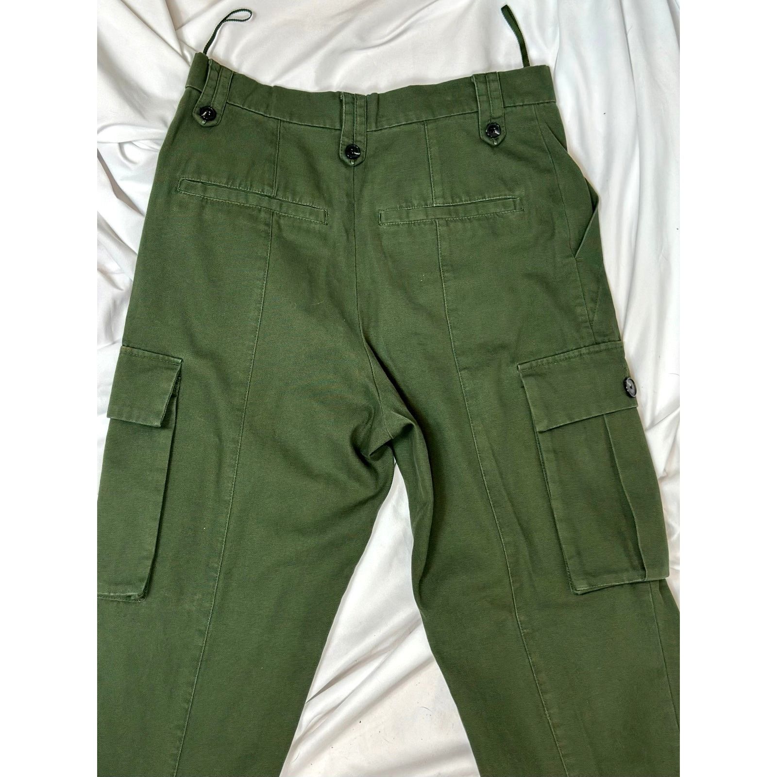 Zadig & Voltaire Zadig & Voltaire Pilote Cargo Pants Army Green 38 Size 30" / US 8 / IT 44 - 12 Thumbnail